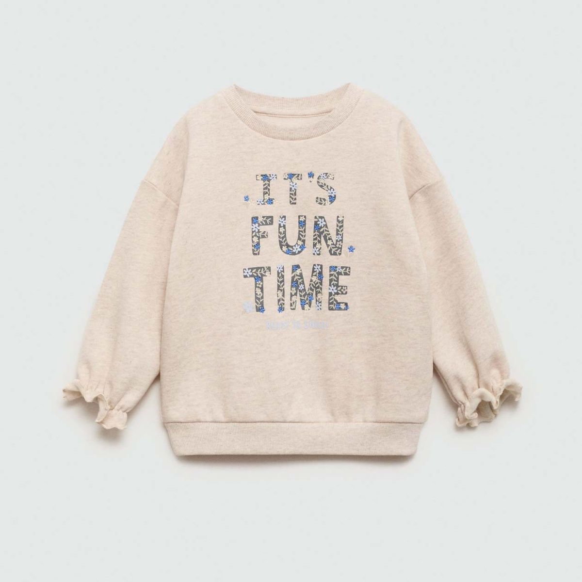 MANGO KIDS - Polera Niña Algodón Mango Kids