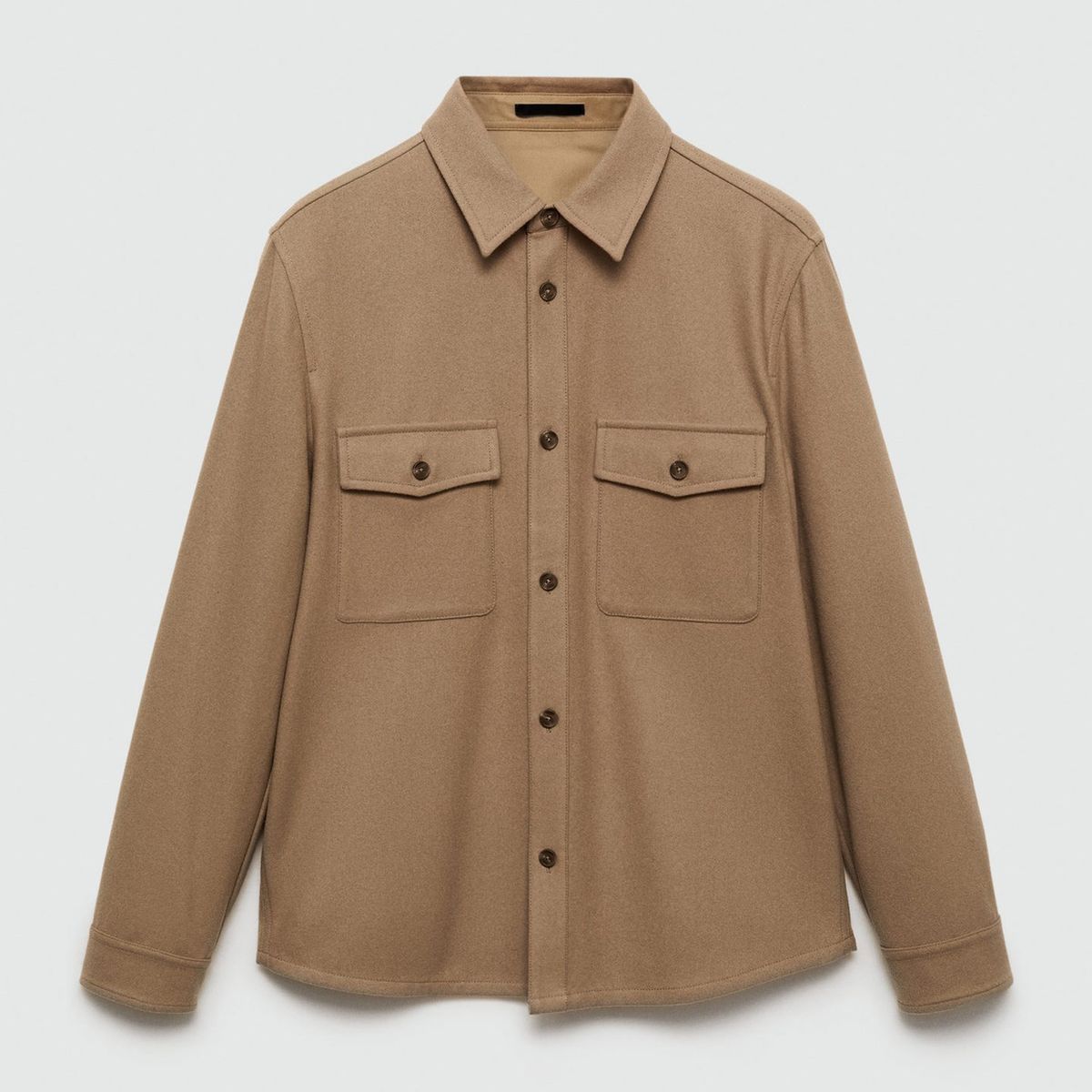 MANGO - Sobrecamisa Casual Hombre Mango