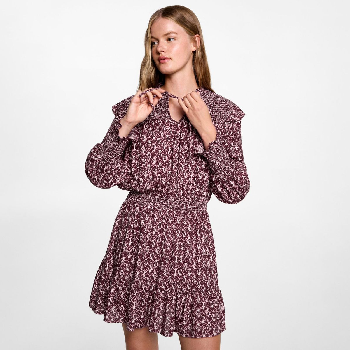 MANGO TEEN - Vestido Corto Mujer Mango