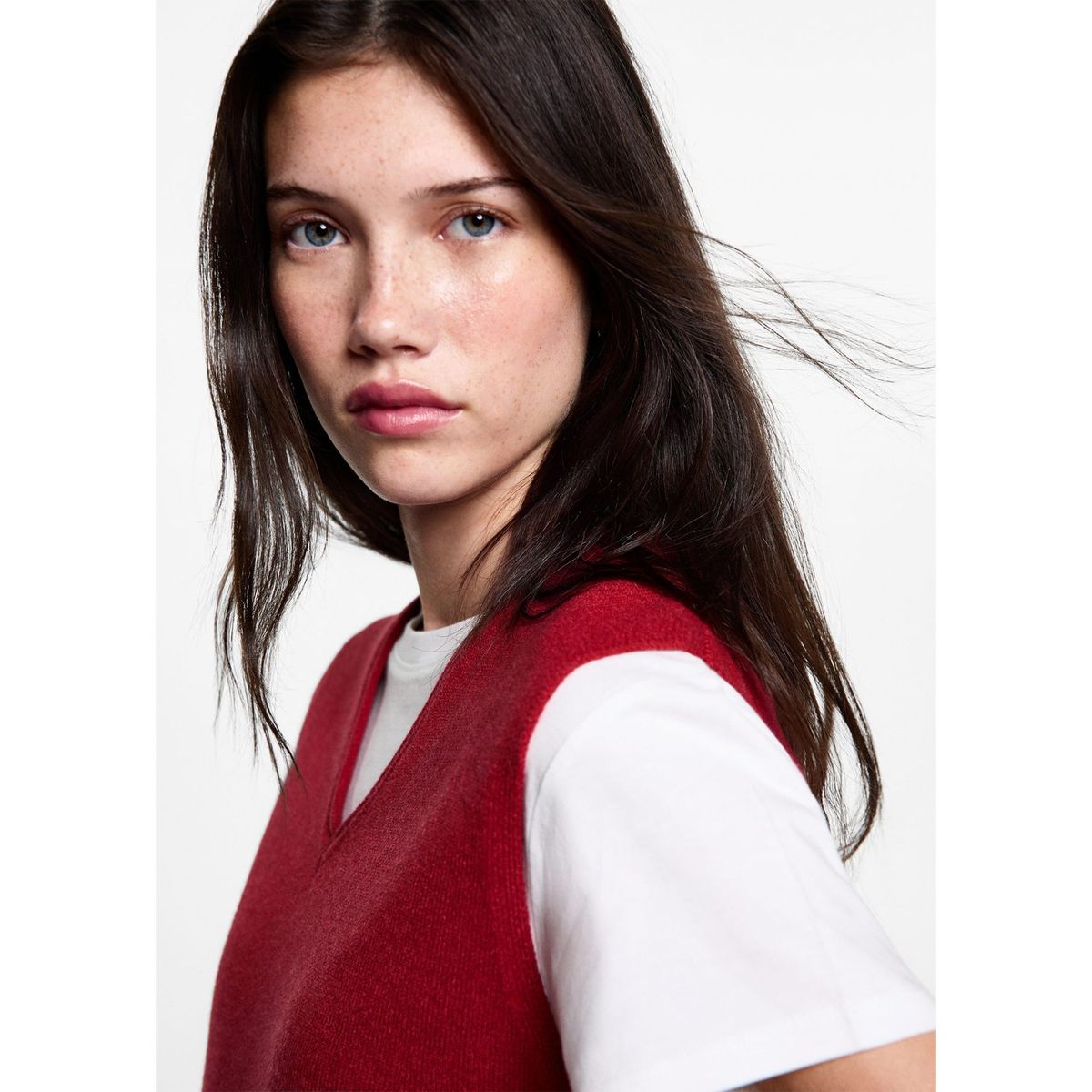 MANGO TEEN - Chaleco Camel