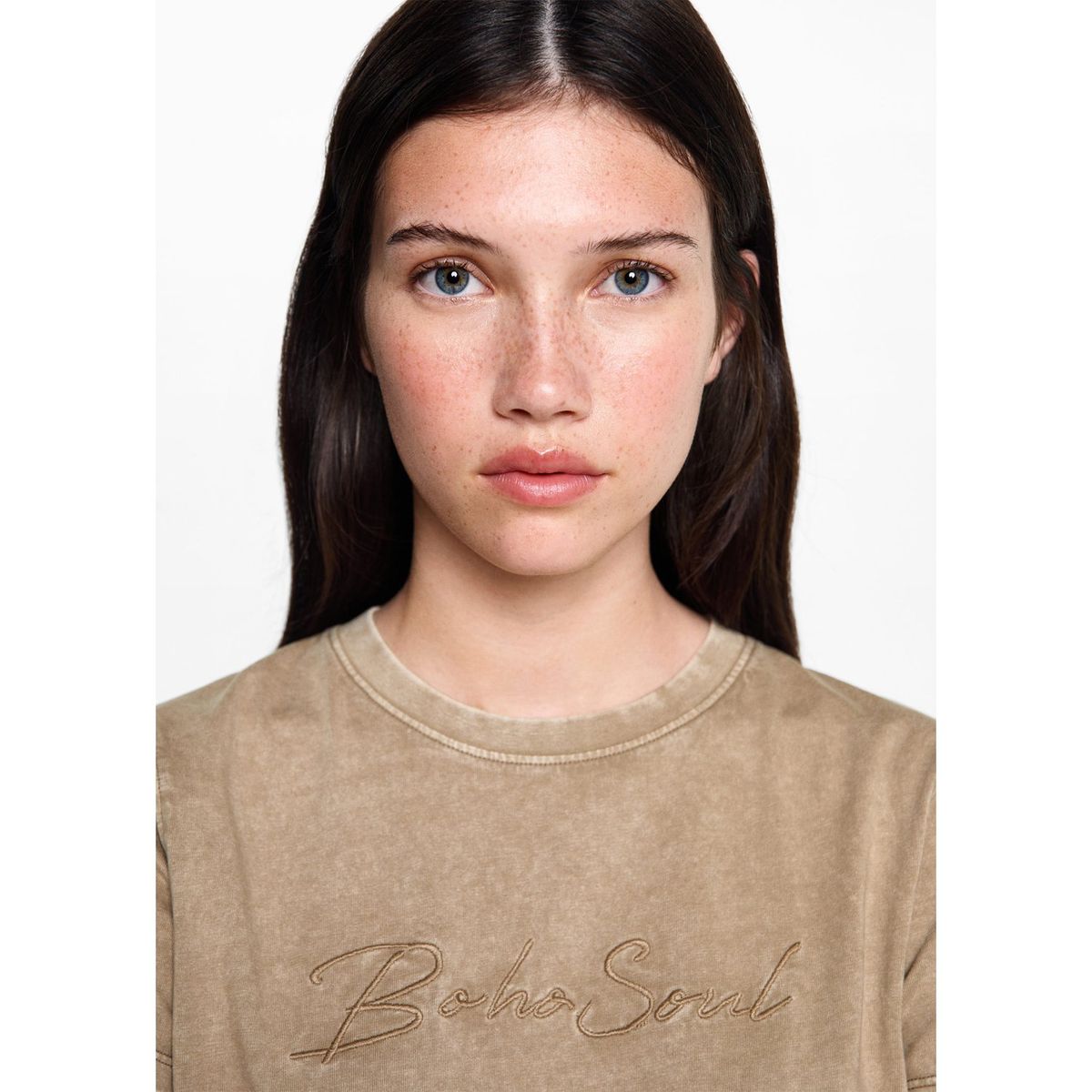 MANGO TEEN - Polo Manga Corta 100% Algodón Mujer Mango