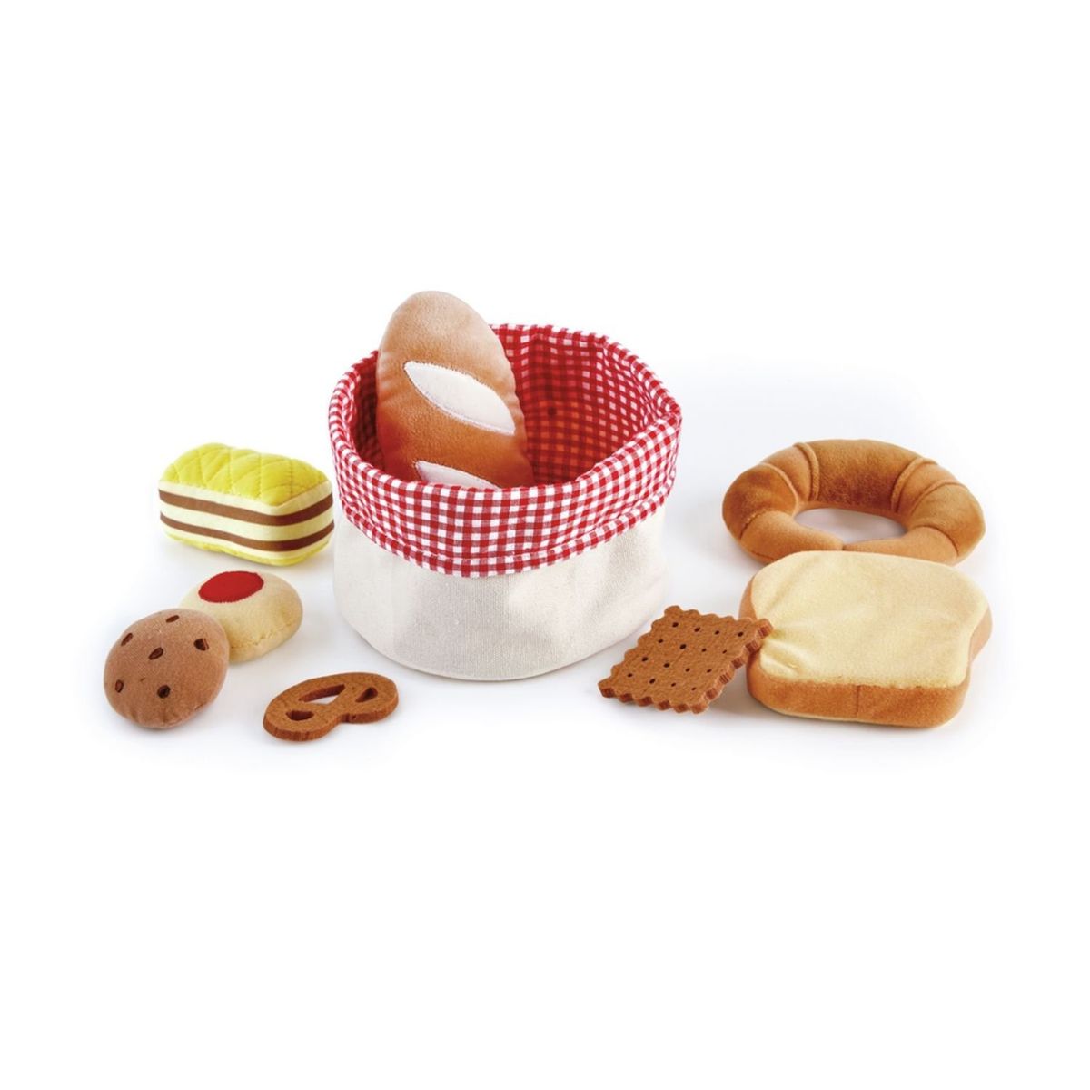 HAPE - Juguete Cesta De Panes Y Galletas De Fieltro Hape