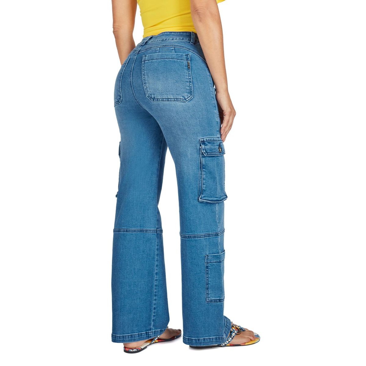 VRP BY VIVIANA RIVAS PLATA - Pantalón Recto Algodón Mujer Vrp By Viviana Rivas Plata