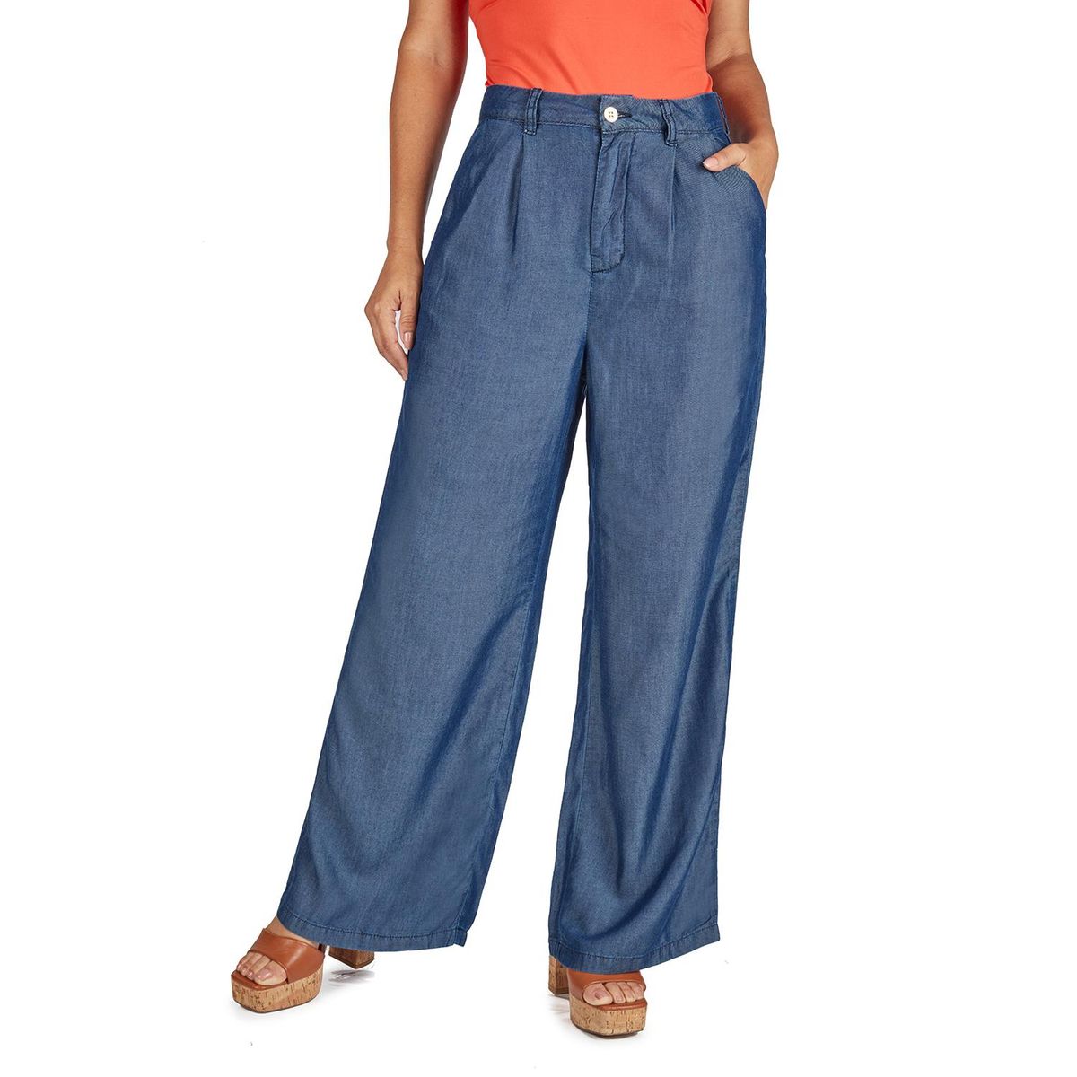 VRP BY VIVIANA RIVAS PLATA - Pantalón Recto Casual Mujer Vrp By Viviana Rivas Plata