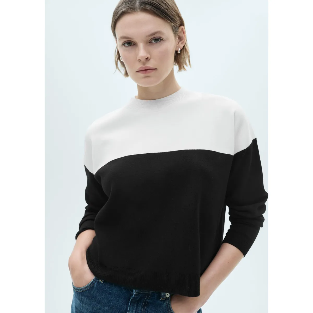 MANGO - Chompa Casual Mujer Mango