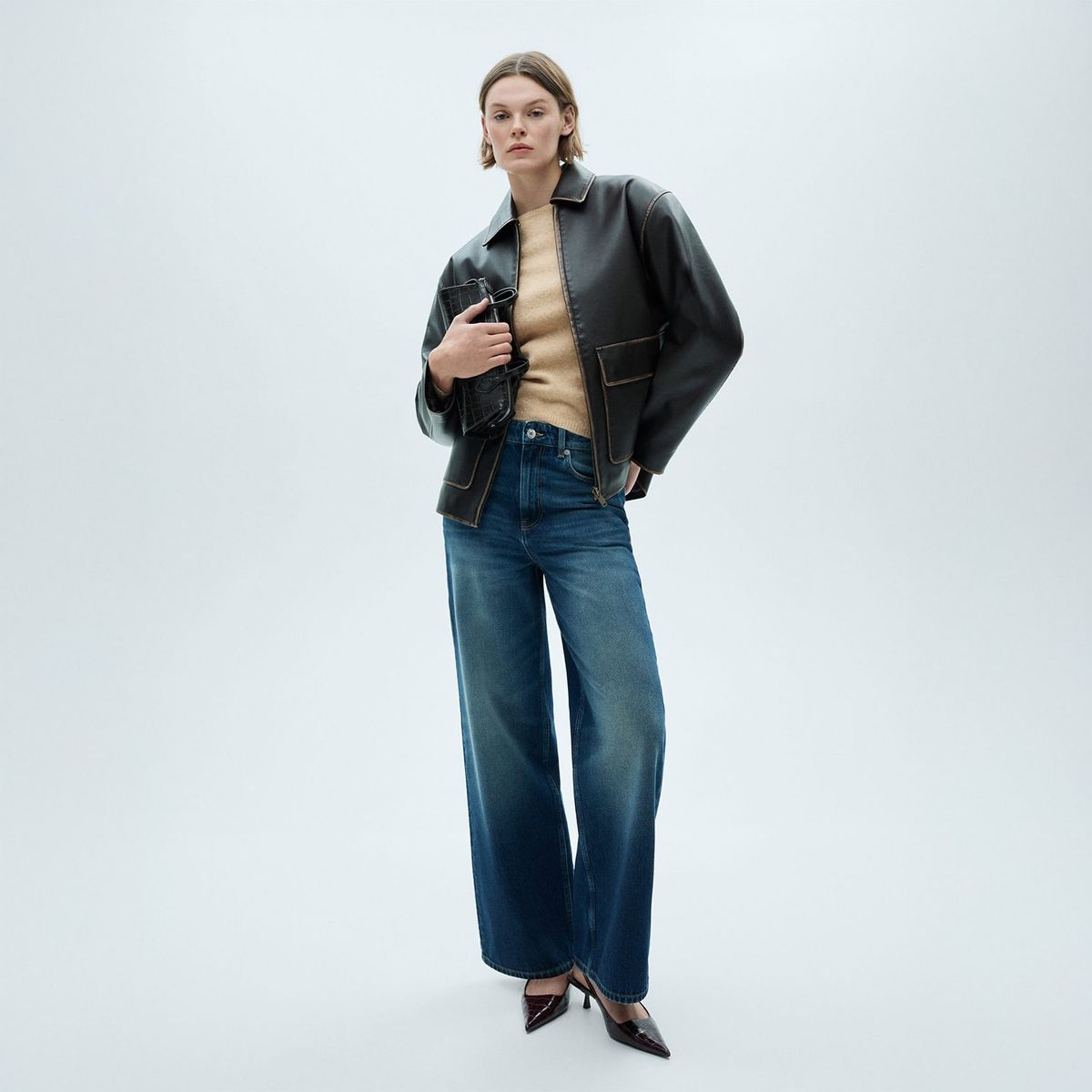 MANGO - Chompa Casual Mujer Mango