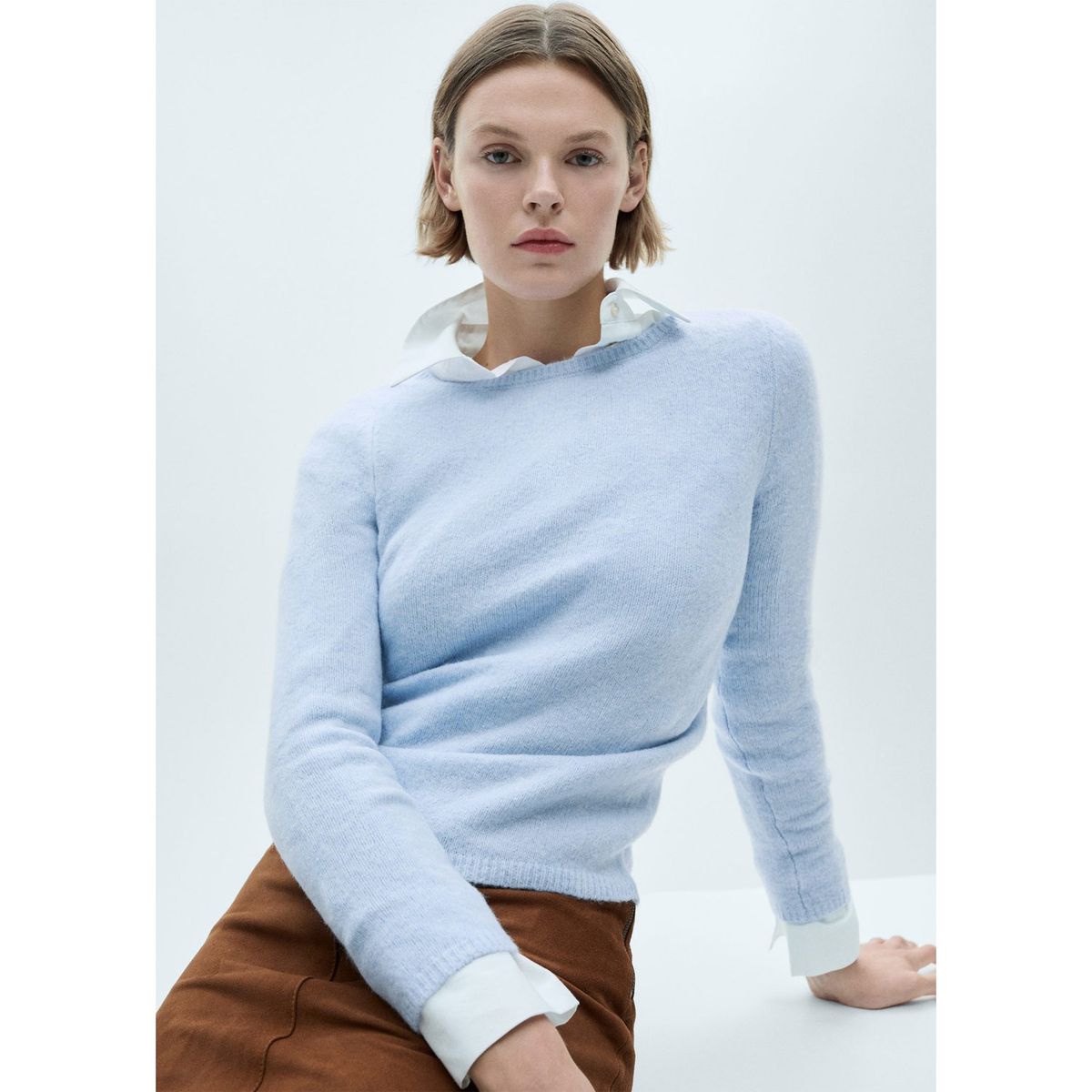 MANGO - Chompa Casual Mujer Mango