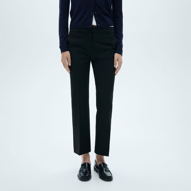 MANGO - Pantalón Flare Emily Mujer Mango