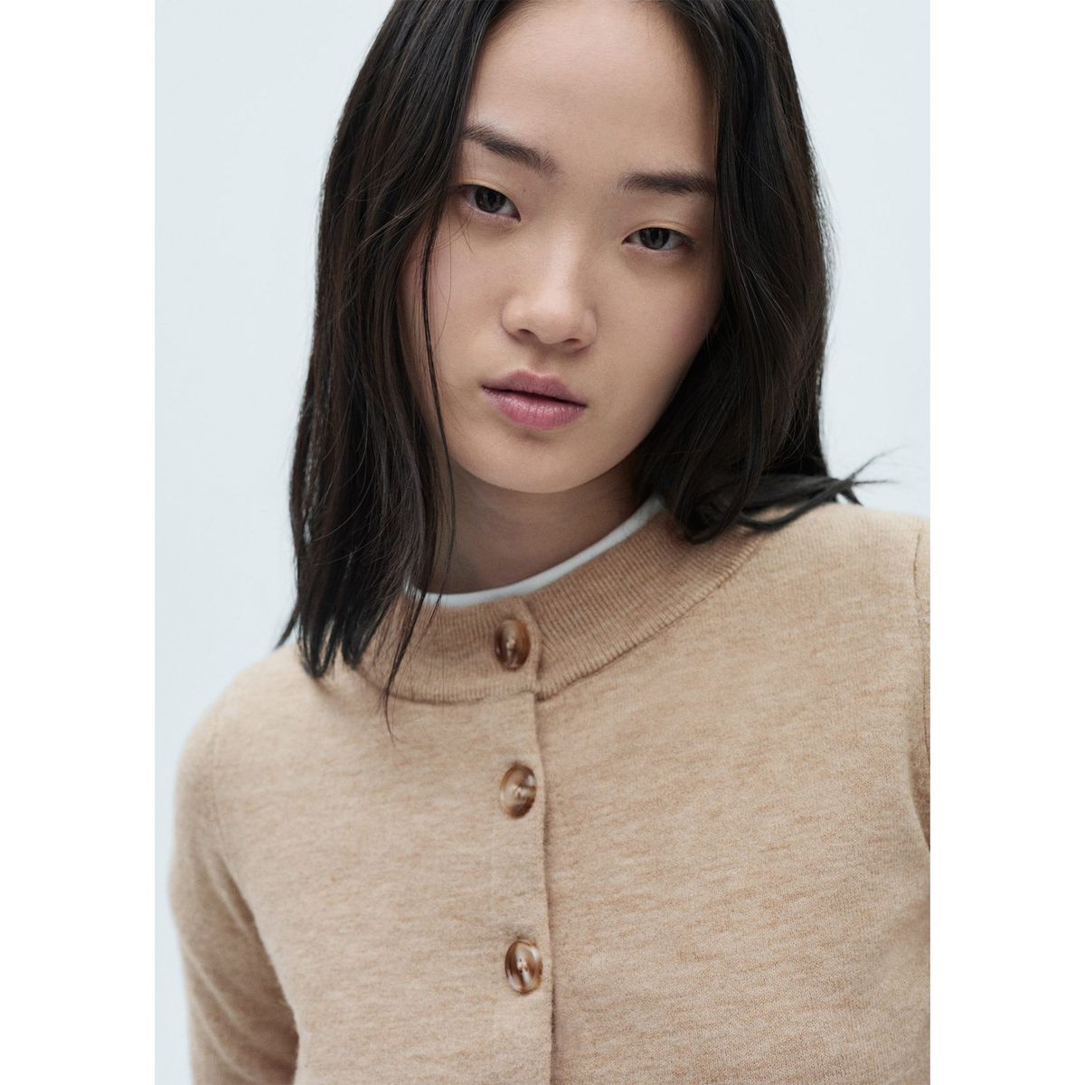 MANGO - Cárdigan Casual Mujer Mango