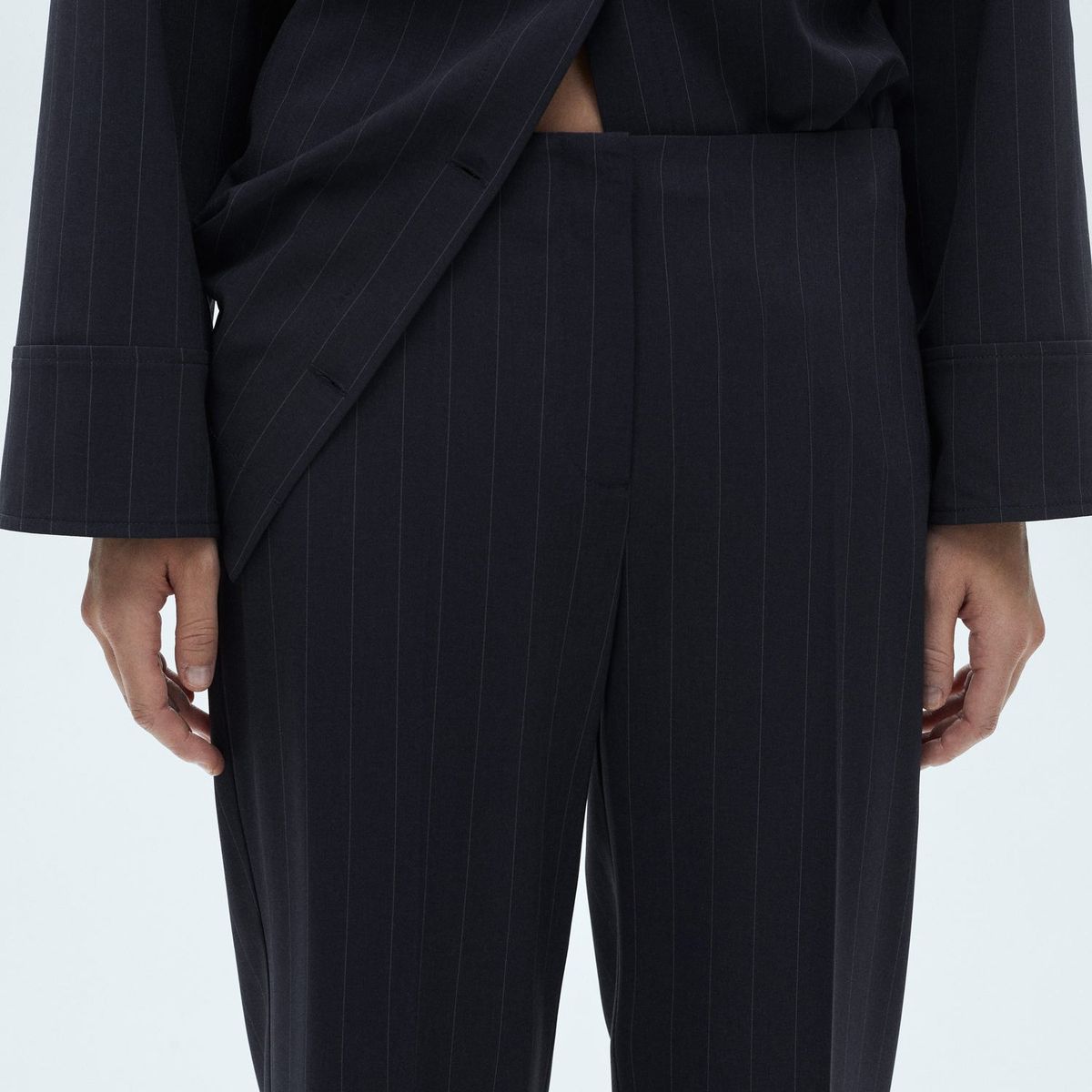 MANGO - Pantalón Onix Straight Mujer Mango