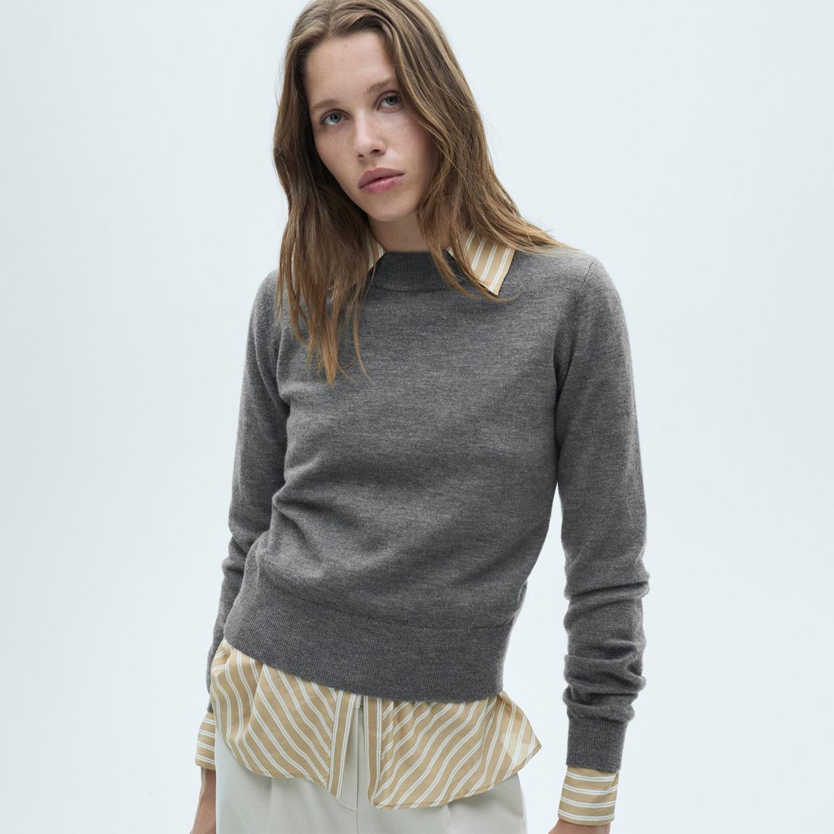 MANGO - Chompa Casual Mujer Mango