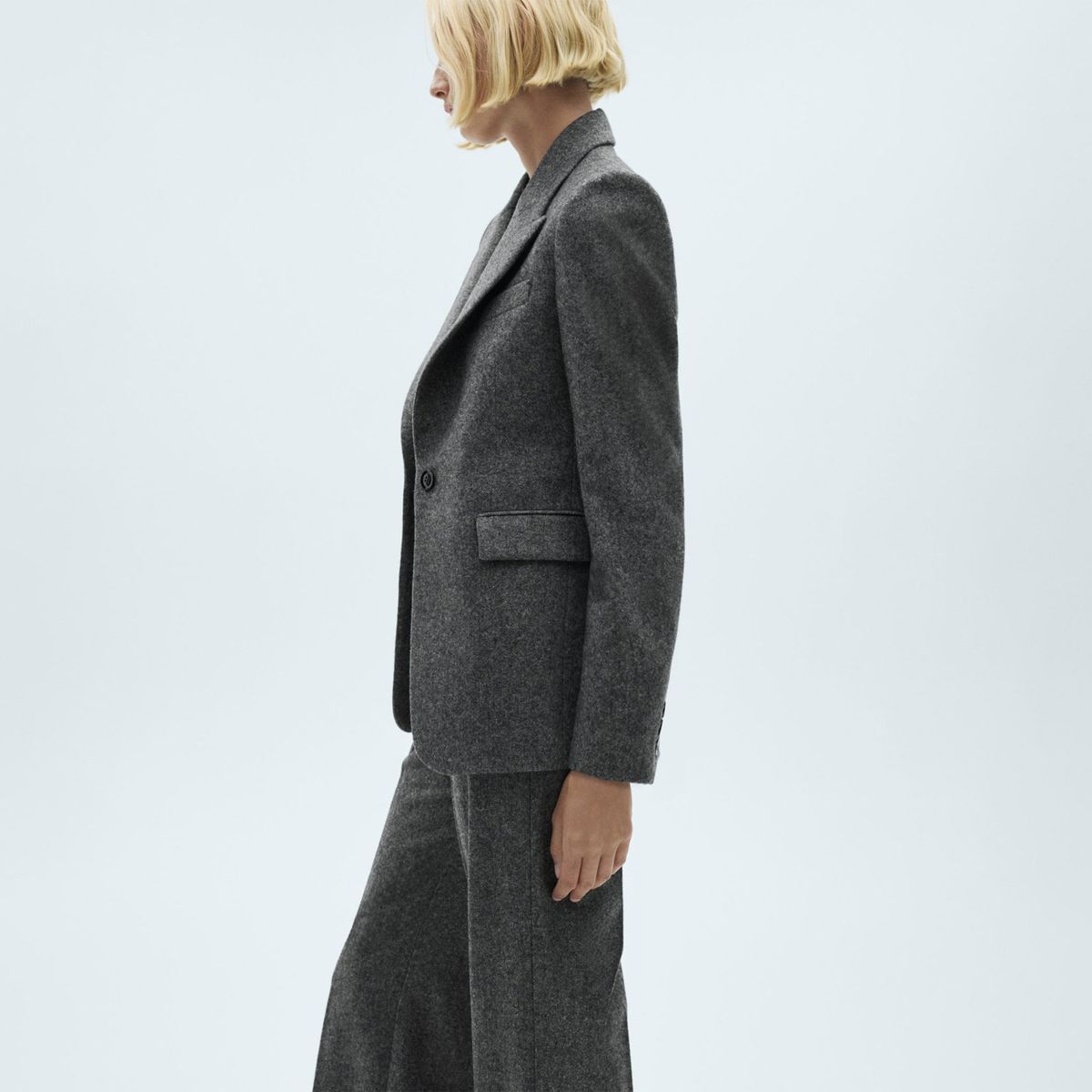 MANGO - Blazer Pepper Mujer Mango