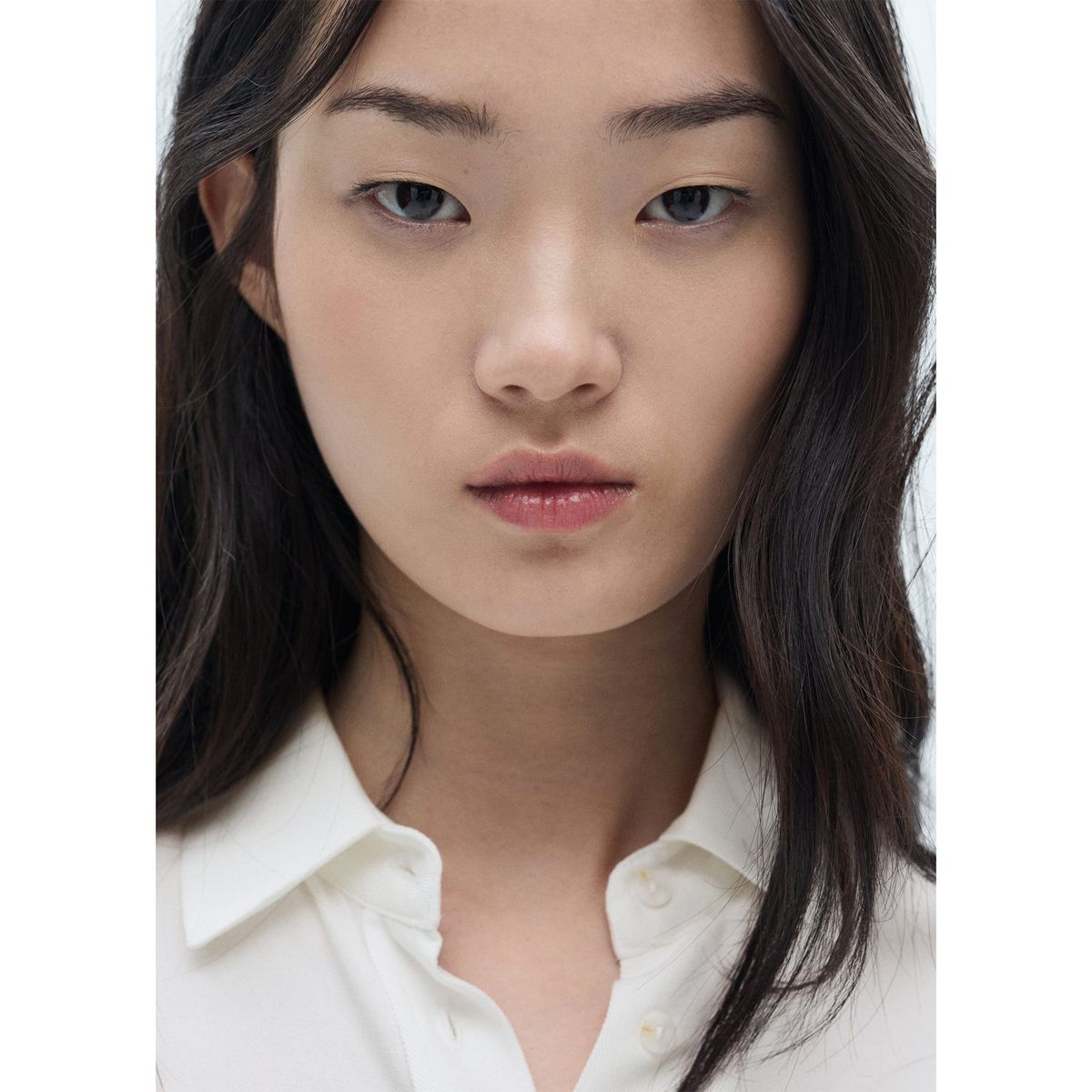 MANGO - Camisa Galita Manga Larga Mujer Mango