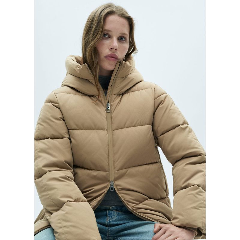 MANGO - Casaca Acolchada Casual Mujer Mango