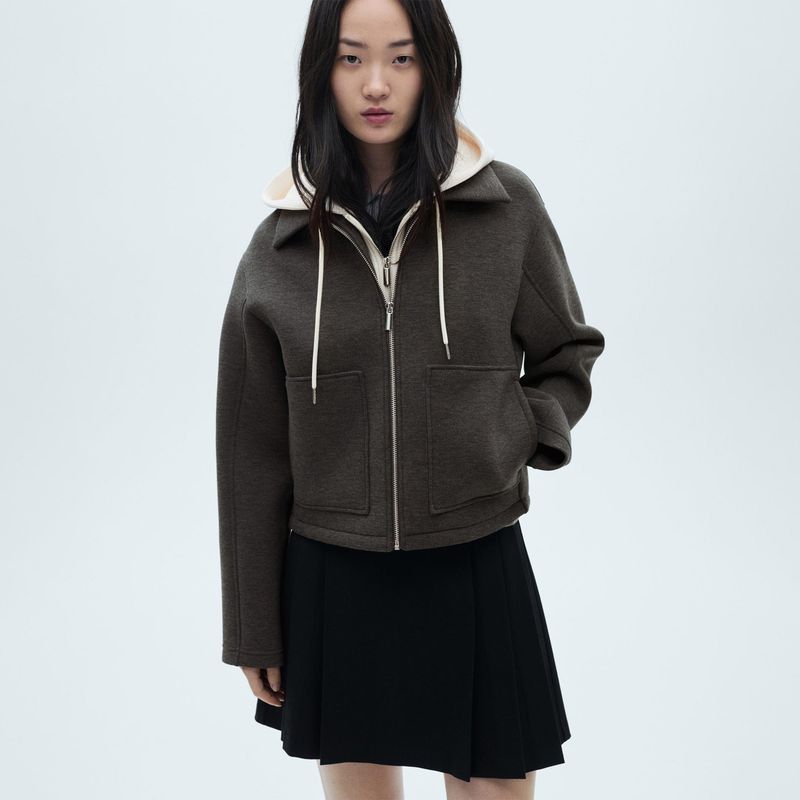 MANGO - Casaca Casual Mujer Mango