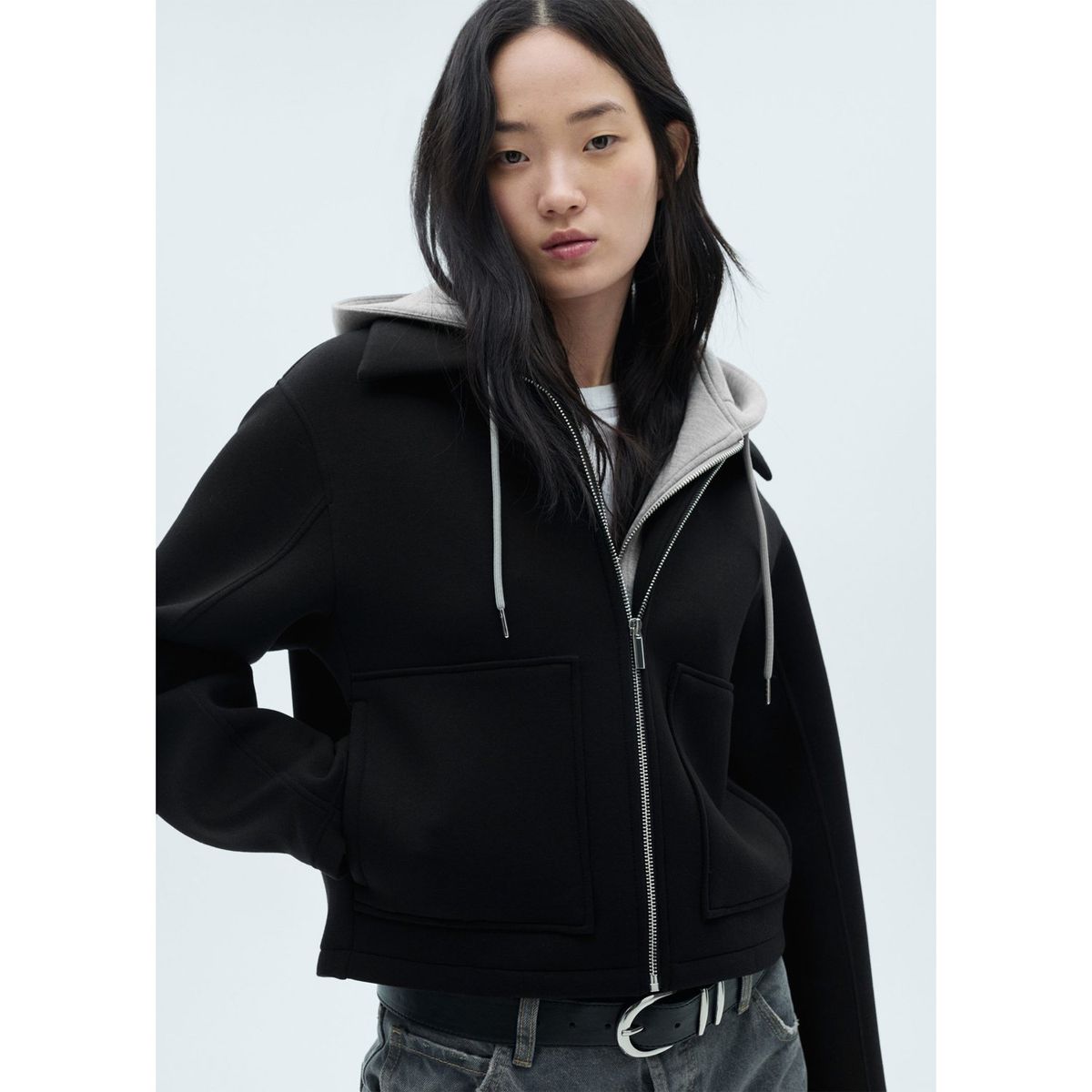 MANGO - Casaca Casual Mujer Mango