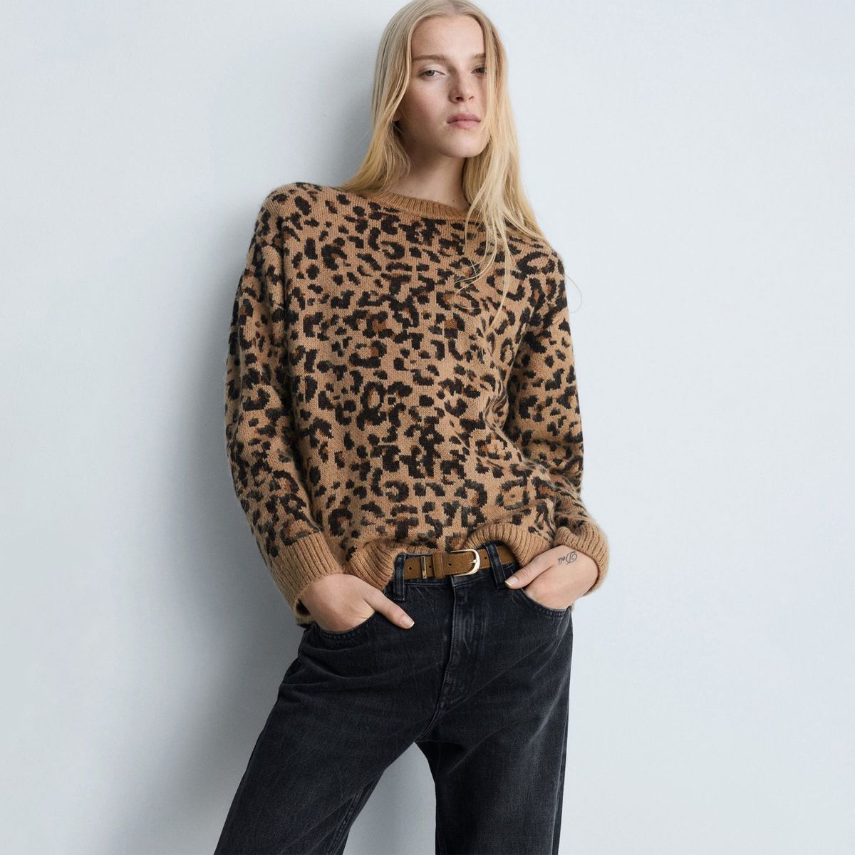 MANGO - Chompa Casual Mujer Mango