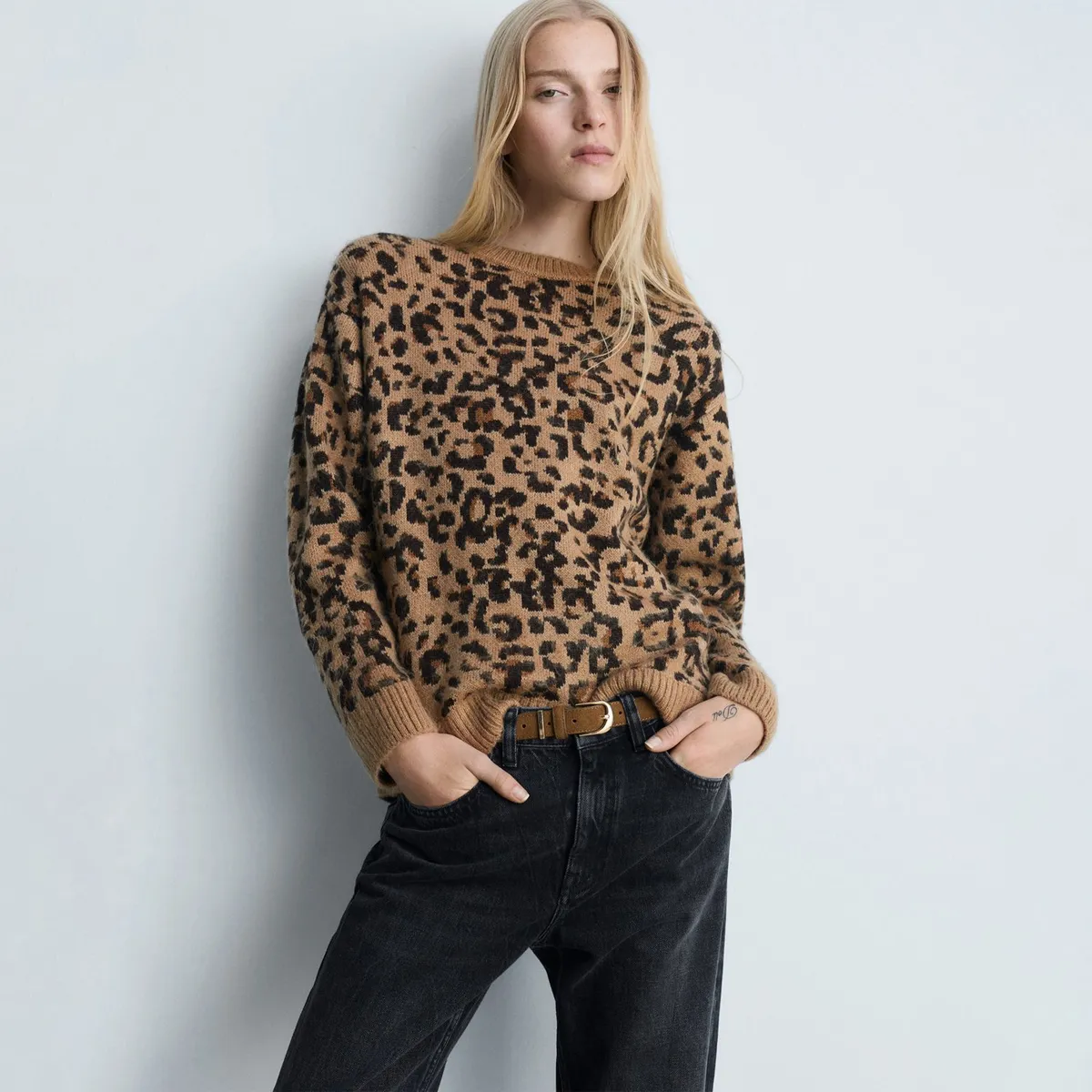 MANGO - Chompa Casual Mujer Mango