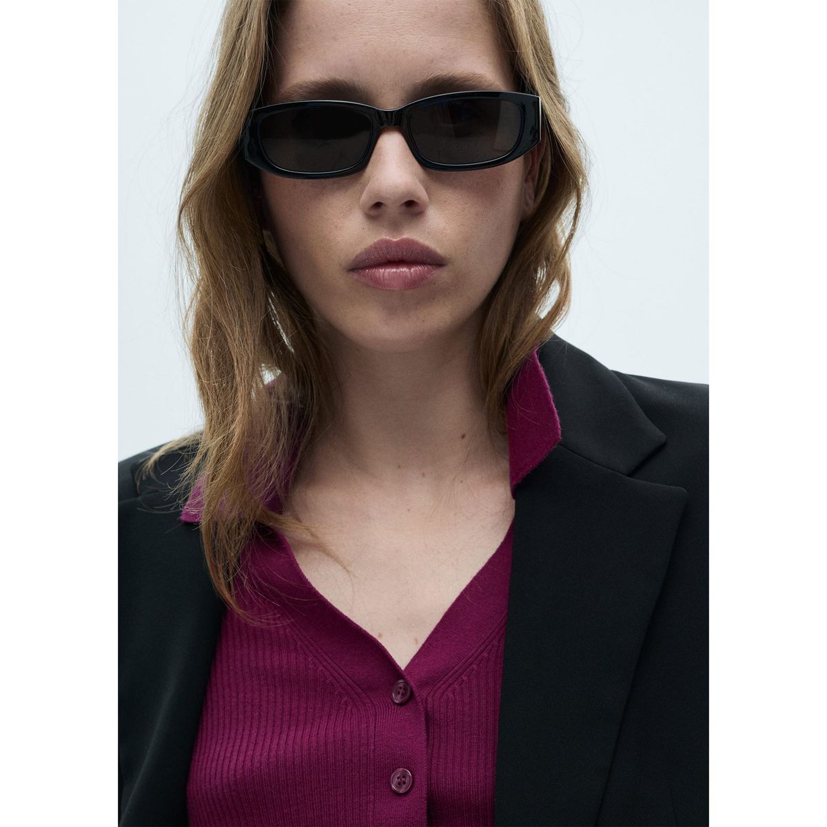 MANGO - Chompa Casual Mujer Mango