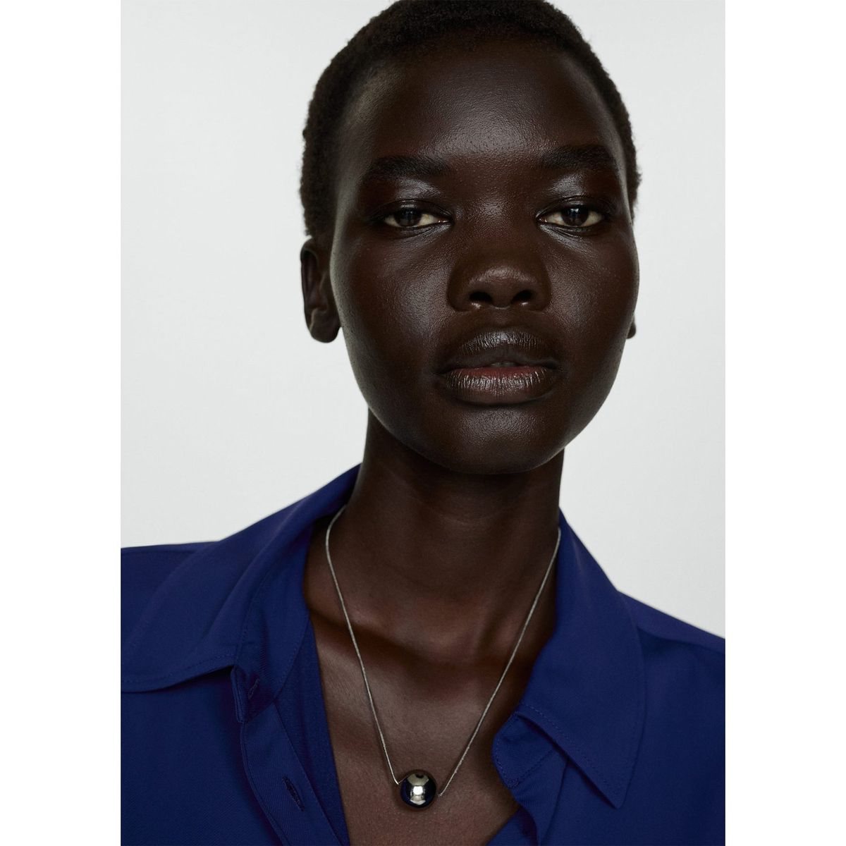 MANGO - Camisa Manga Larga Casual Mujer Mango