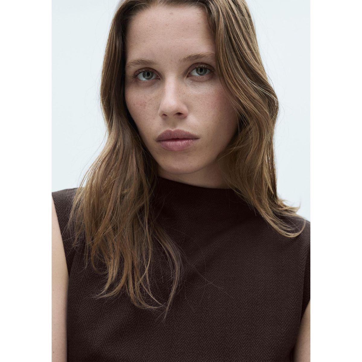 MANGO - Vestido Largo Casual Mujer Mango