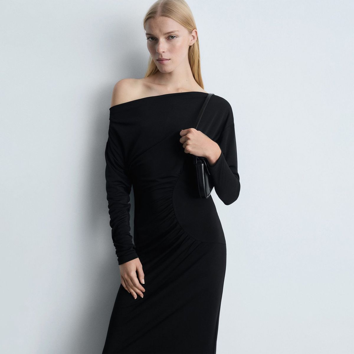 MANGO - Vestido Largo Casual Mujer Mango