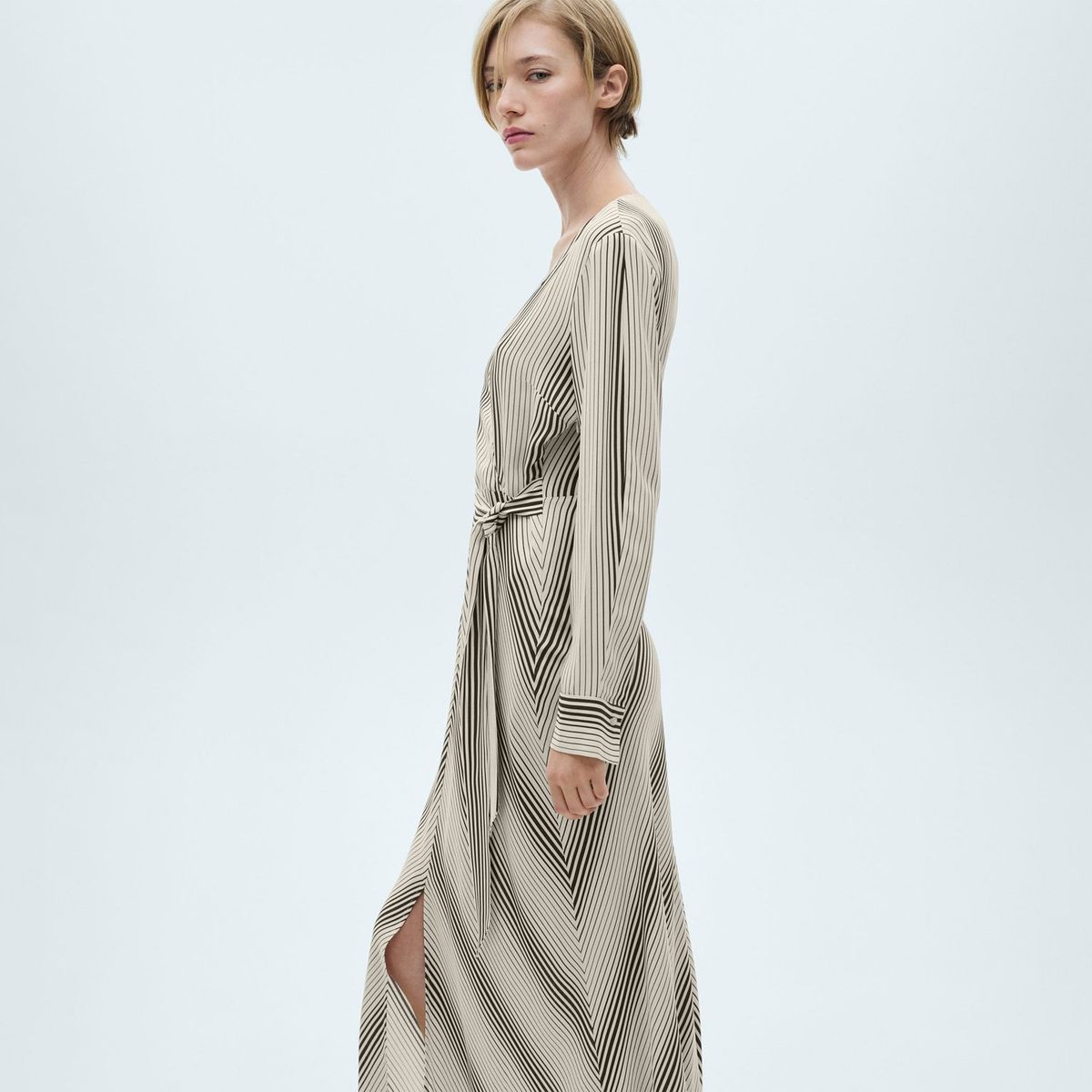 MANGO - Vestido Largo Casual Mujer Mango