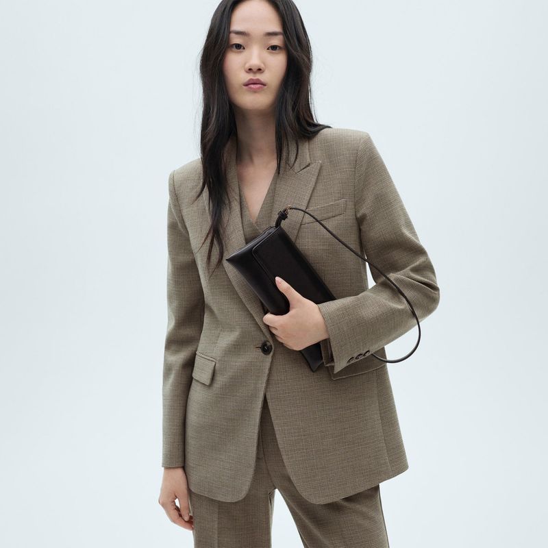 MANGO - Blazer Casual Mujer Mango