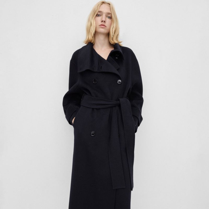 MANGO - Abrigo Casual Mujer Mango