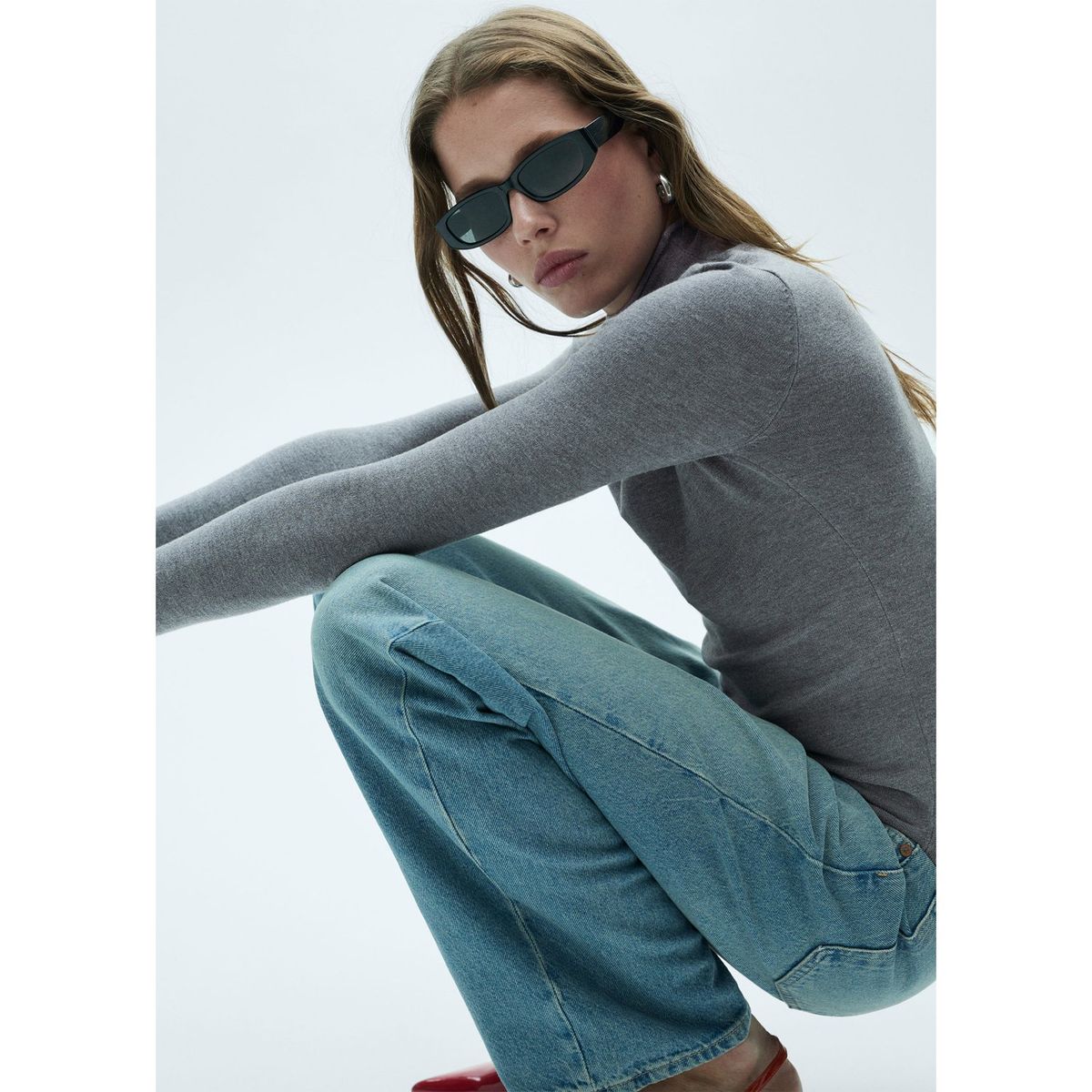 MANGO - Chompa Casual Mujer Mango