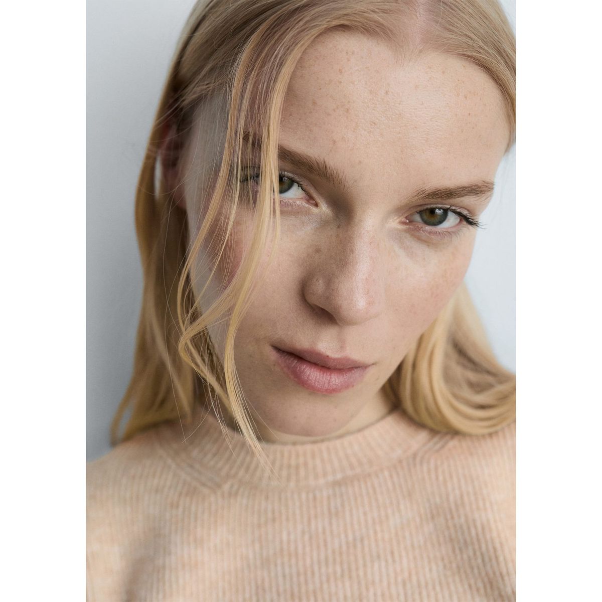 MANGO - Chompa Manga Corta Mujer Mango