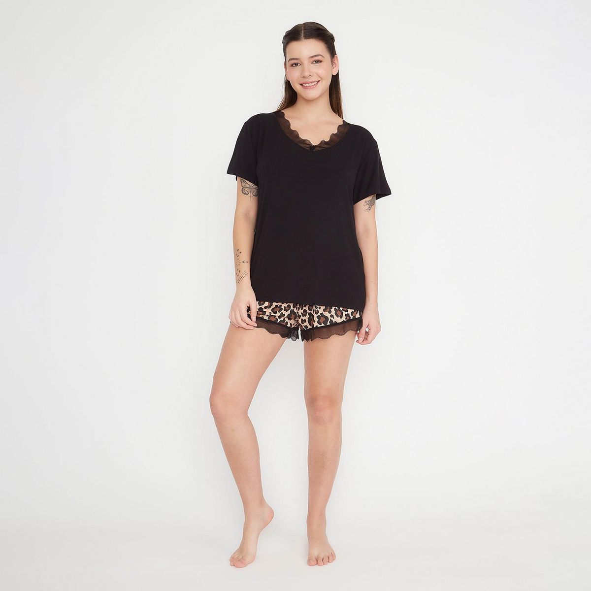 KAYSER - Pijama Viscosa Manga Corta Mujer Kayser