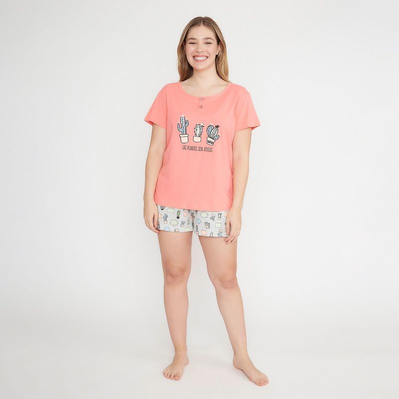 KAYSER - Pijama Algodón Manga Corta Mujer Kayser