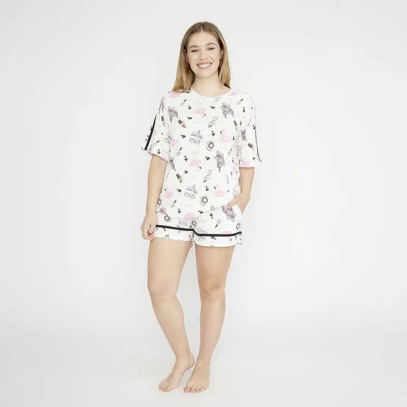 KAYSER - Pijama Algodón Manga Corta Mujer Kayser