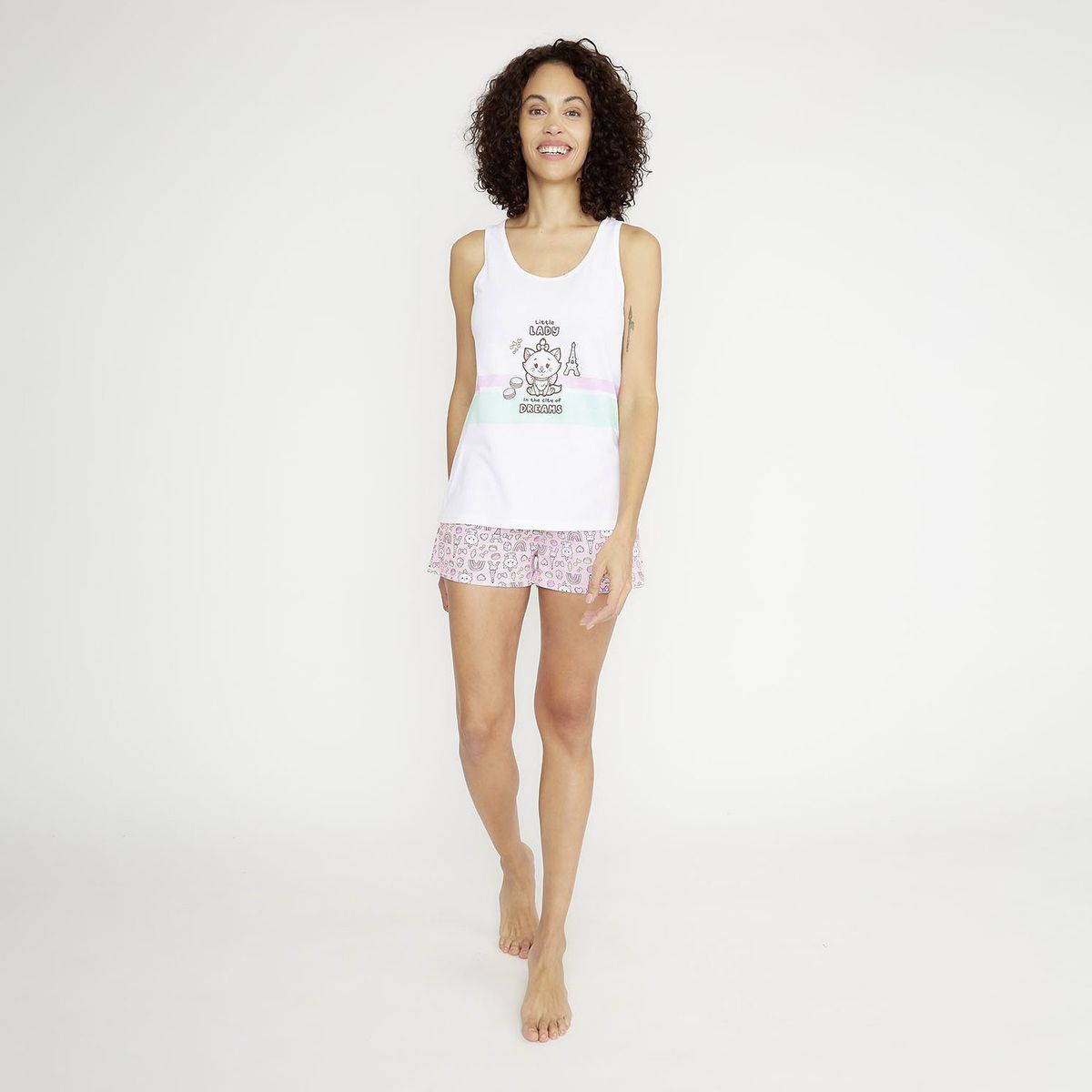 KAYSER - Pijama Algodón Sin Mangas Mujer Kayser