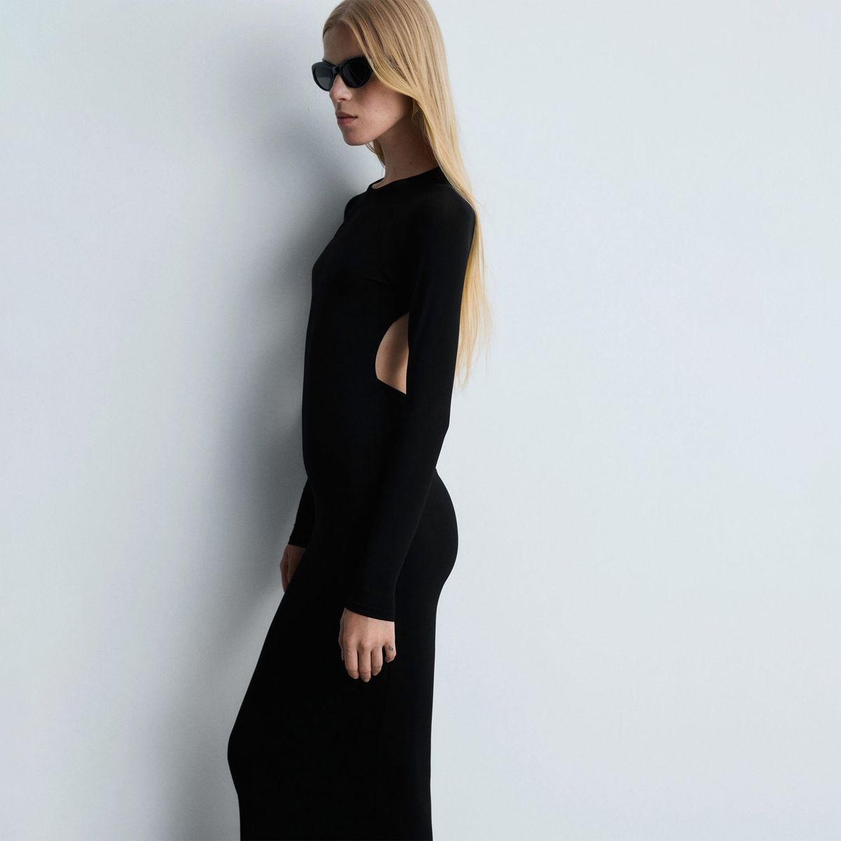 MANGO - Vestido Largo Mujer Mango