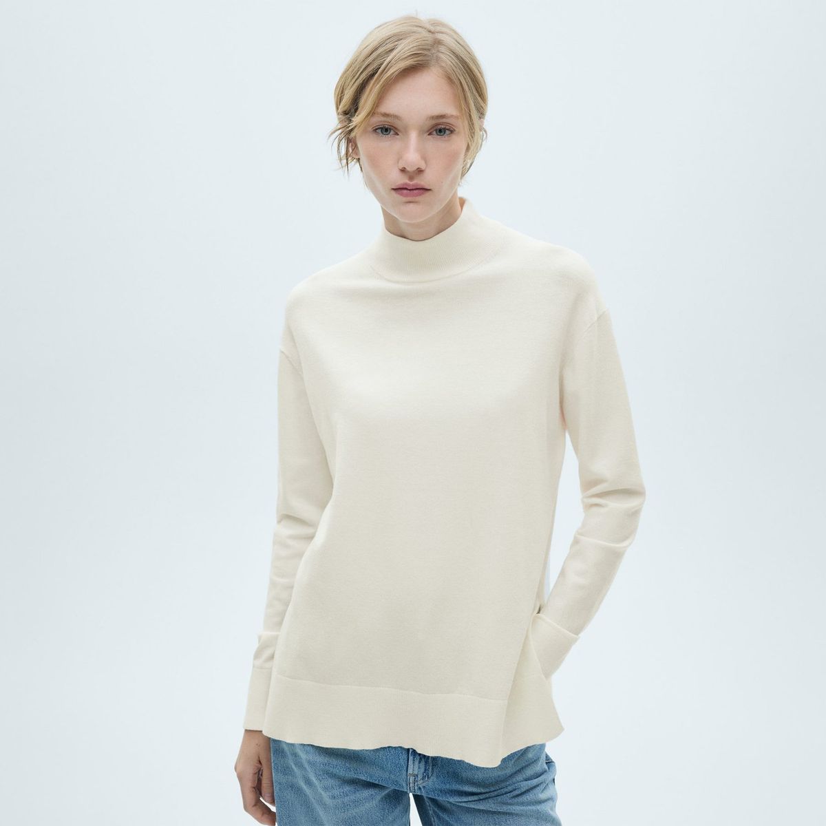 MANGO - Chompa Casual Mujer Mango