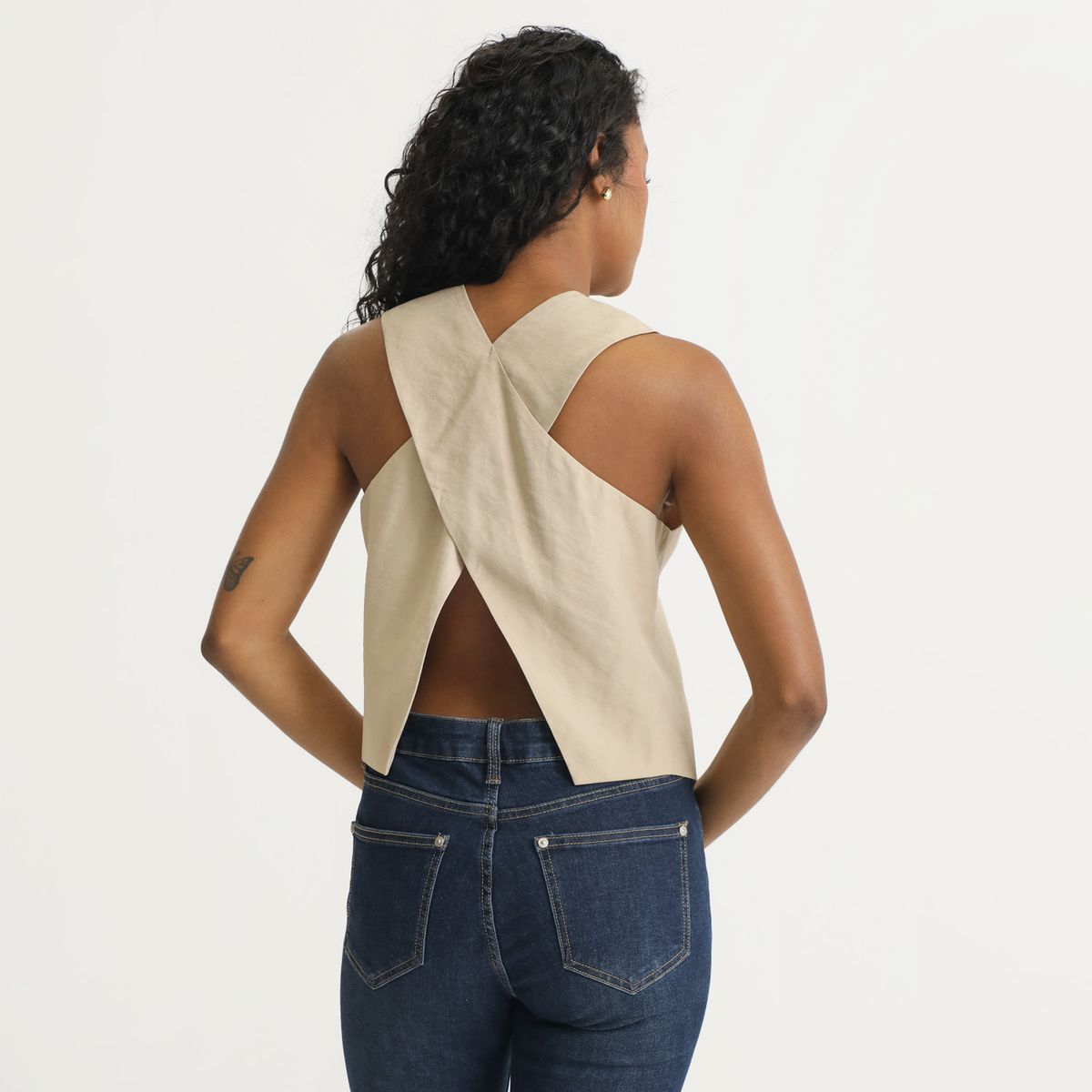 BASEMENT - Chaleco Casual Mujer Basement