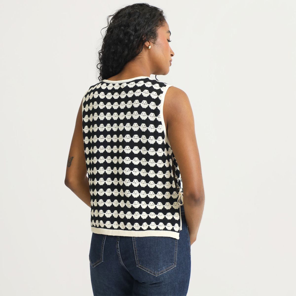 BASEMENT - Top Sin Mangas Casual Mujer Basement