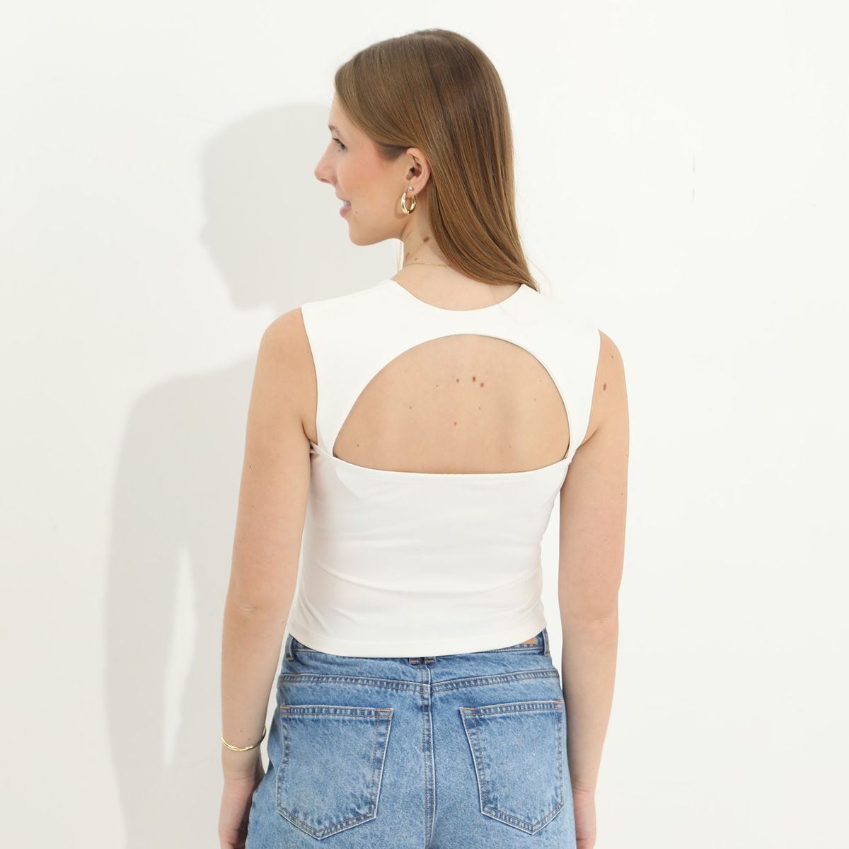 SYBILLA - Polo Sin Mangas Mujer Sybilla