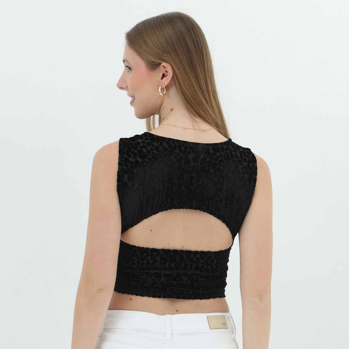 SYBILLA - Polo Sin Mangas Mujer Sybilla