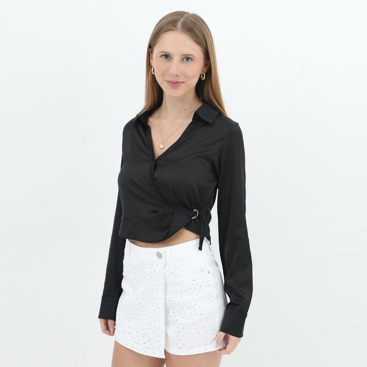 SYBILLA - Blusa Manga Larga Mujer Sybilla