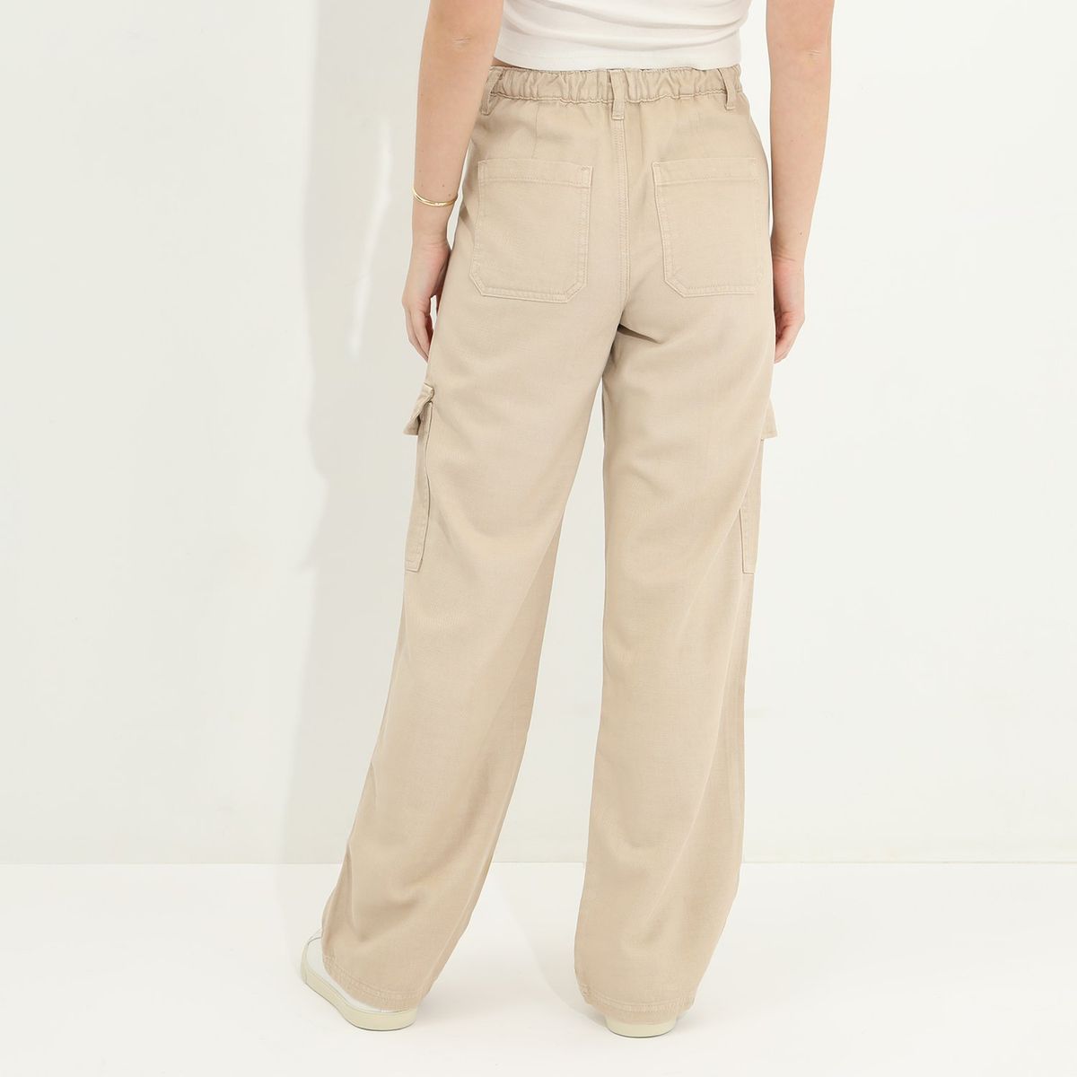 SYBILLA - Pantalón Cargo Algodón Mujer Sybilla