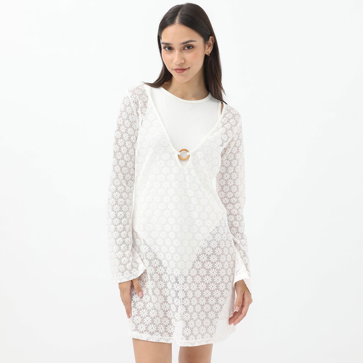 SYBILLA - Vestido Largo Algodón Mujer Sybilla