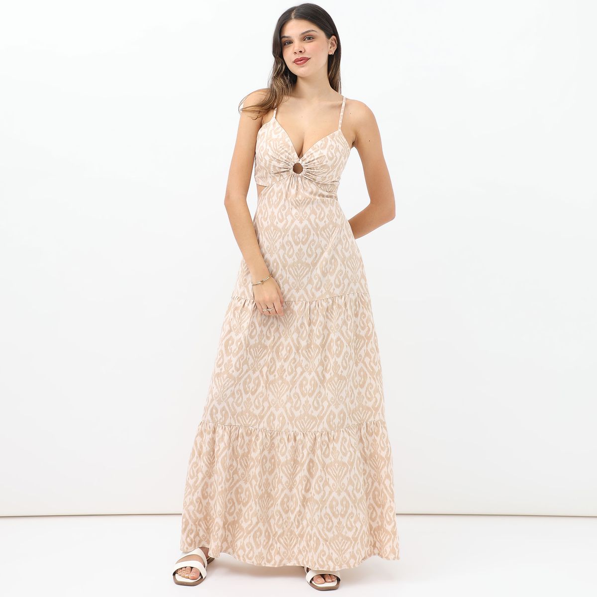 SYBILLA - Vestido Largo Casual Mujer Sybilla