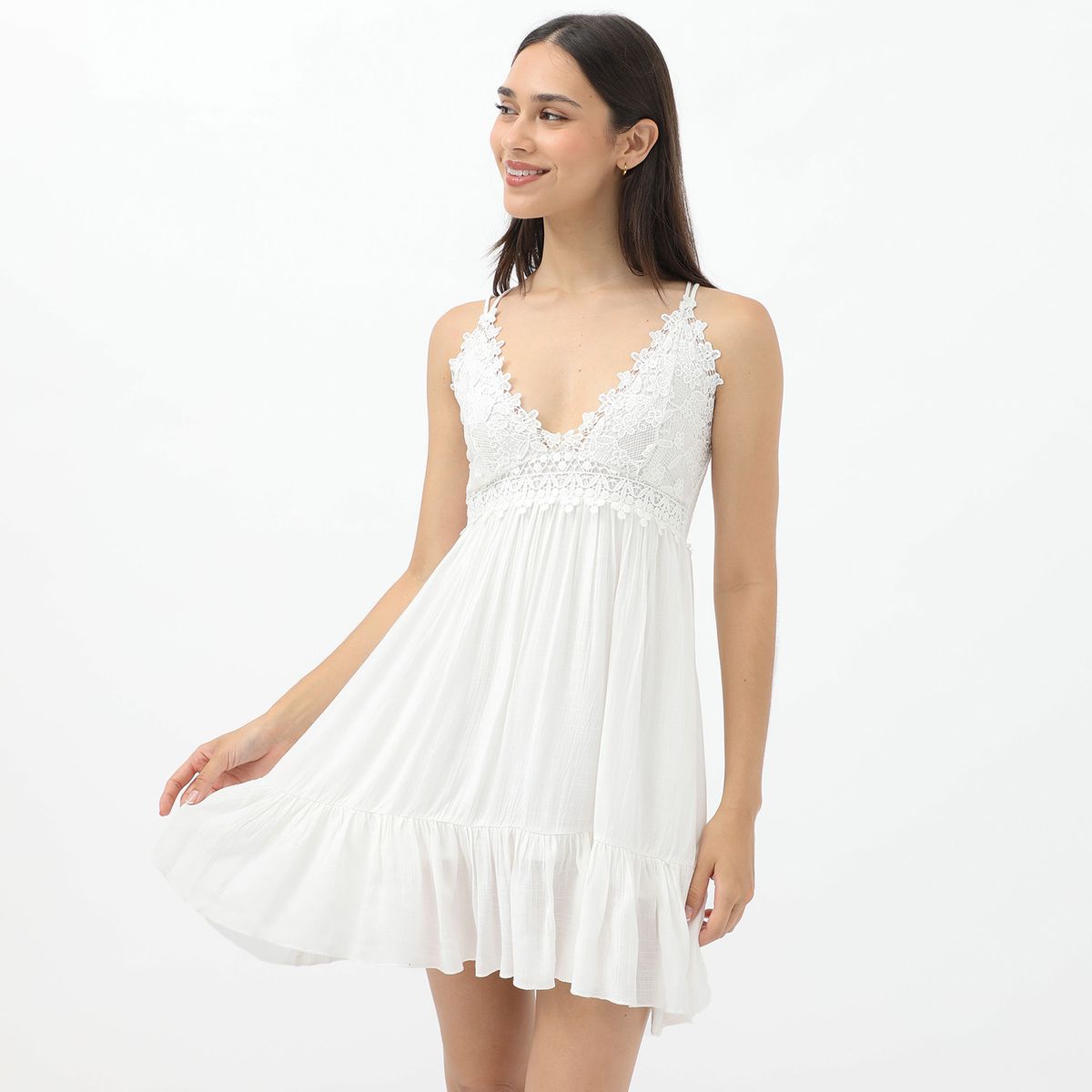 SYBILLA - Vestido Corto Casual Mujer Sybilla