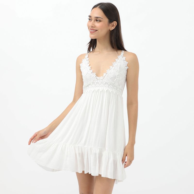 SYBILLA - Vestido Corto Casual Mujer Sybilla