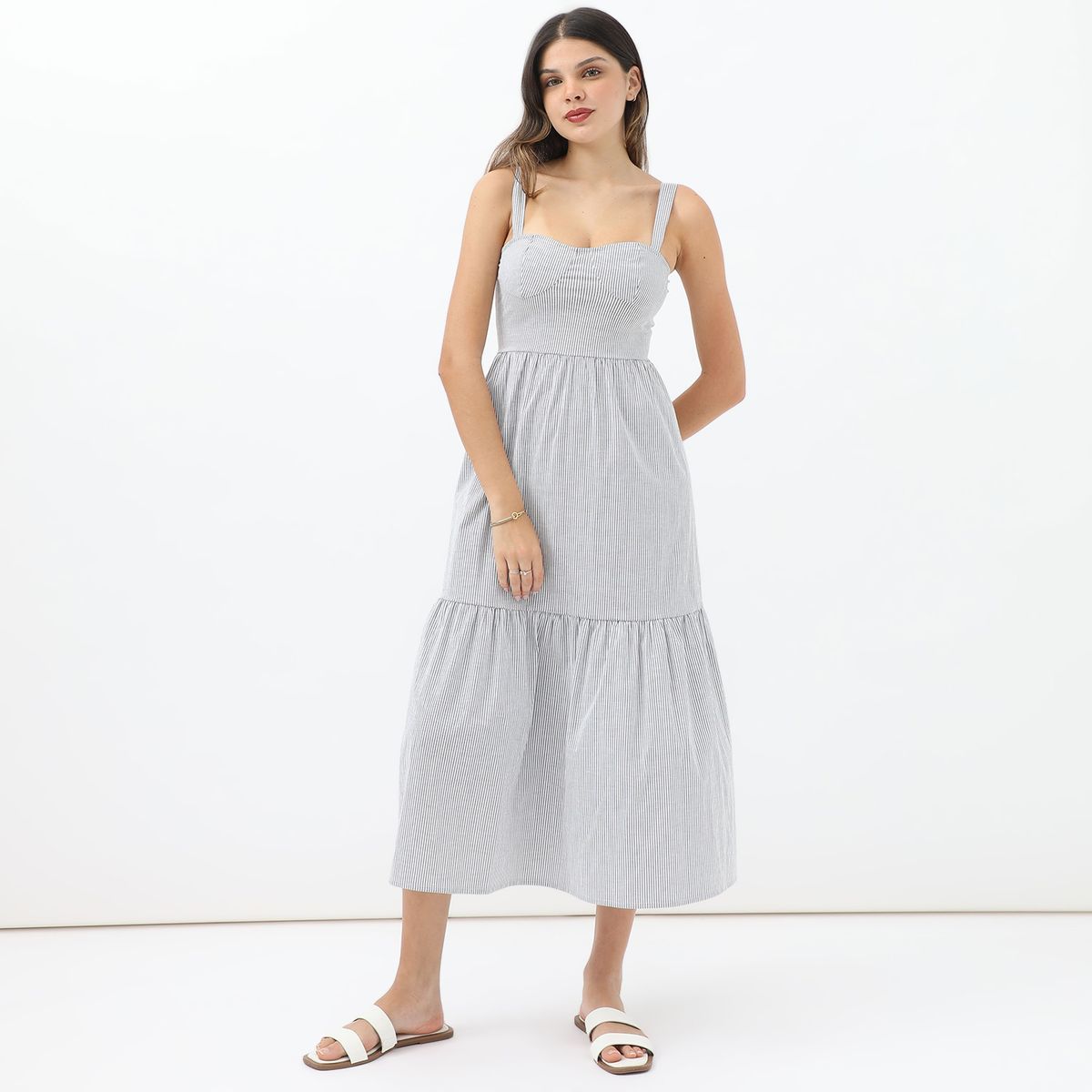 SYBILLA - Vestido Largo Casual Mujer Sybilla