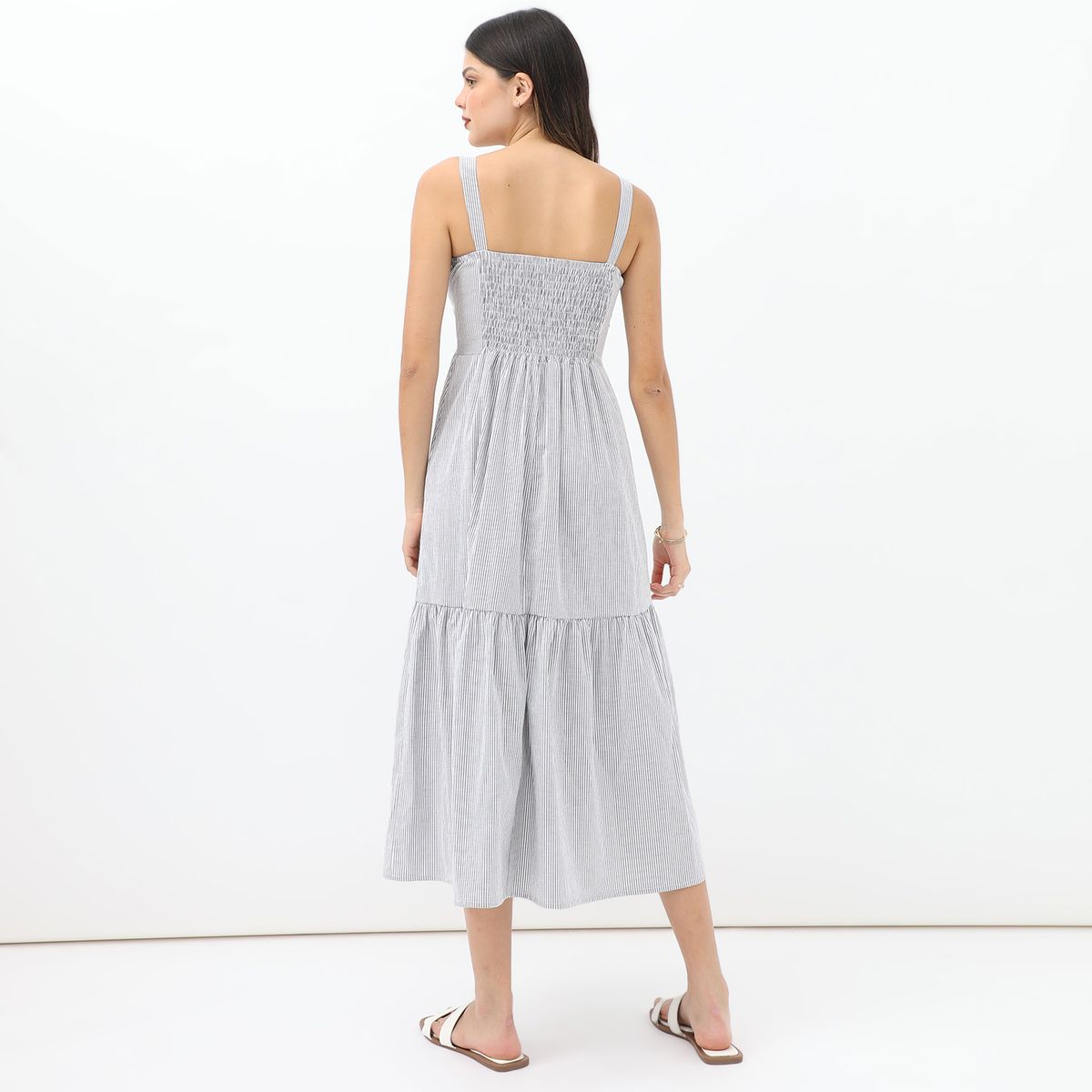 SYBILLA - Vestido Largo Casual Mujer Sybilla