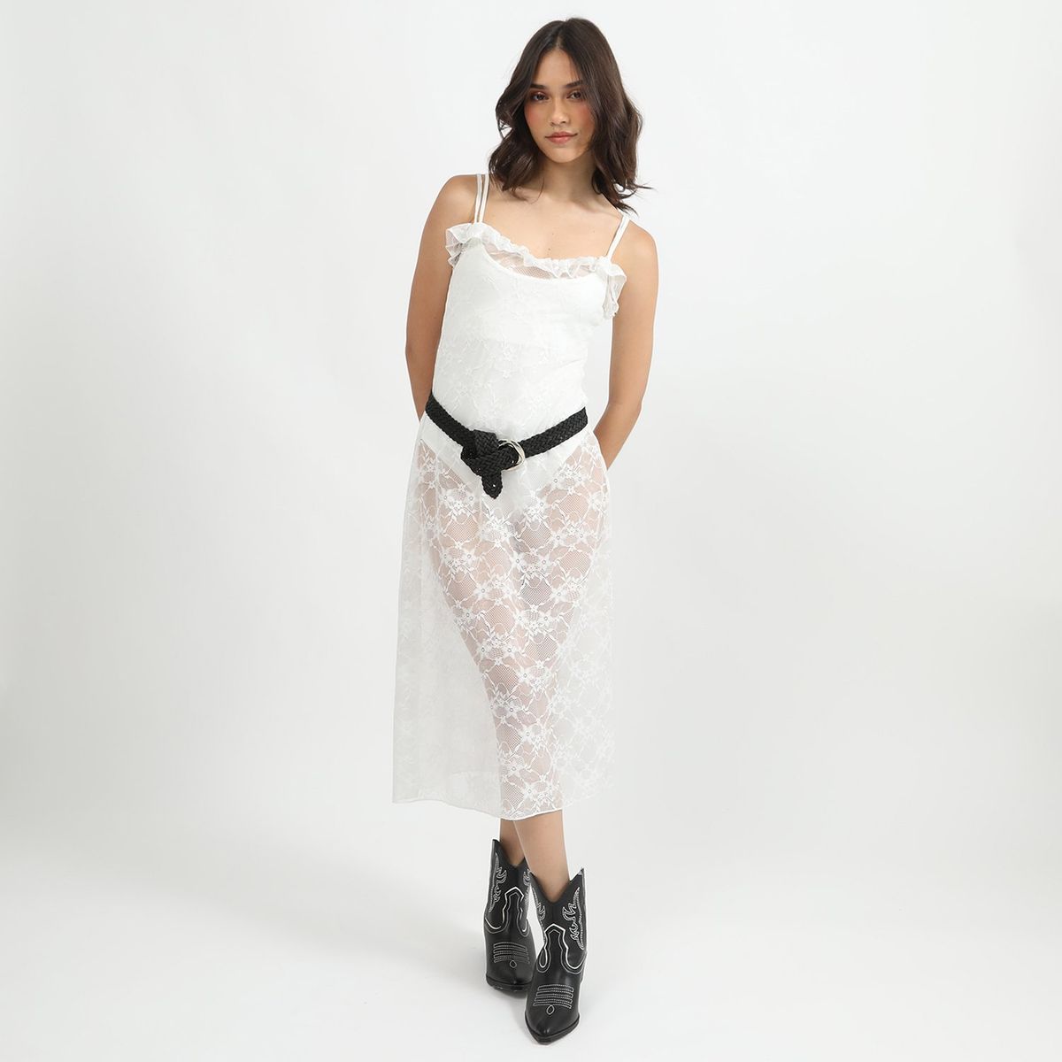 SYBILLA - Vestido Largo Casual Mujer Sybilla